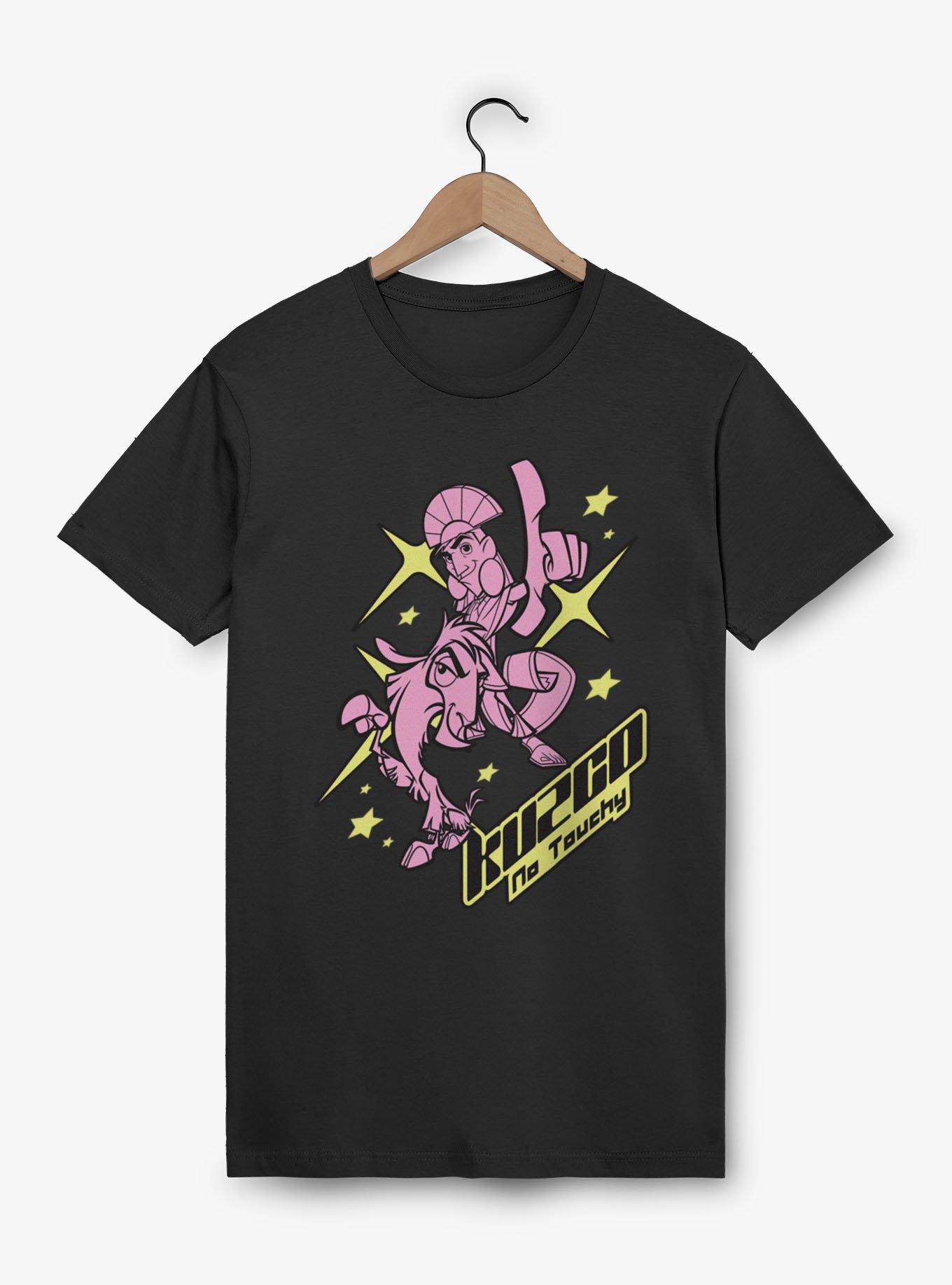 Emperor New Groove Kuzco No Touchy Mineral Wash T-Shirt, , hi-res