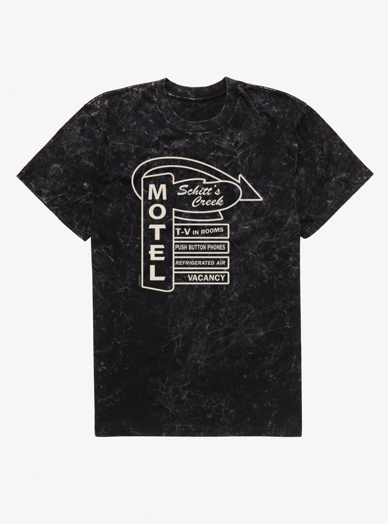 Schitts Creek Motel Mineral Wash T-Shirt, , hi-res