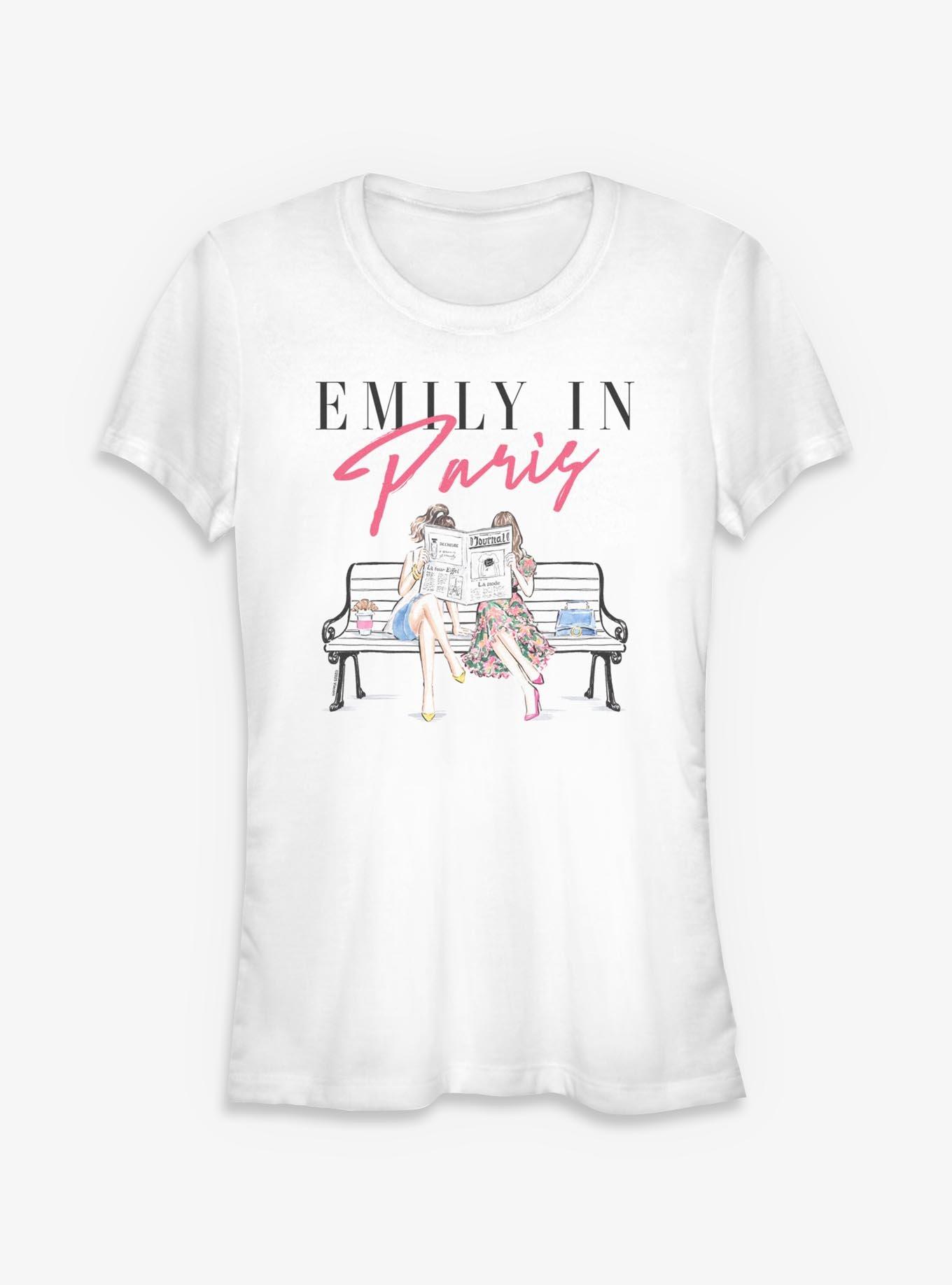 Emily In Paris Journal Reading Girls T-Shirt, , hi-res