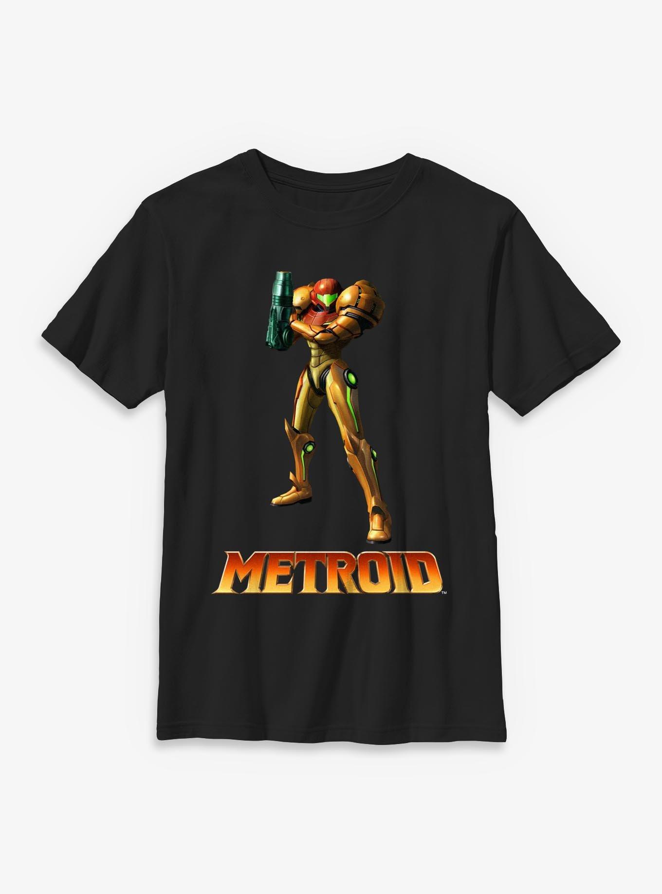 Nintendo Metroid Stand Youth T-Shirt, , hi-res