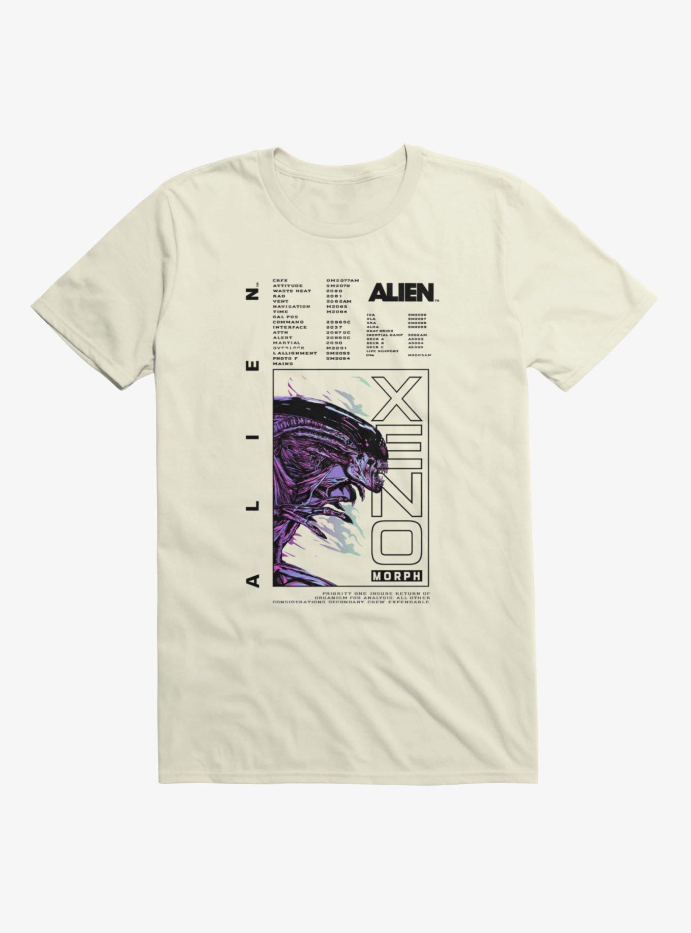 Alien Xenomorph Scan T-Shirt, , hi-res