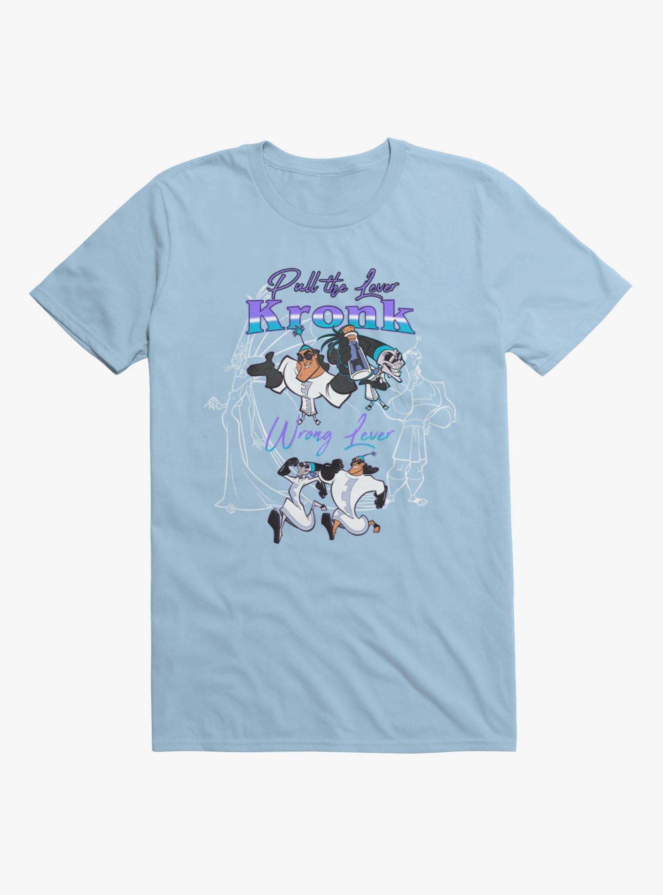 Disney Emperor's New Groove Wrong Lever Kronk T-Shirt Hot Topic Exclusive