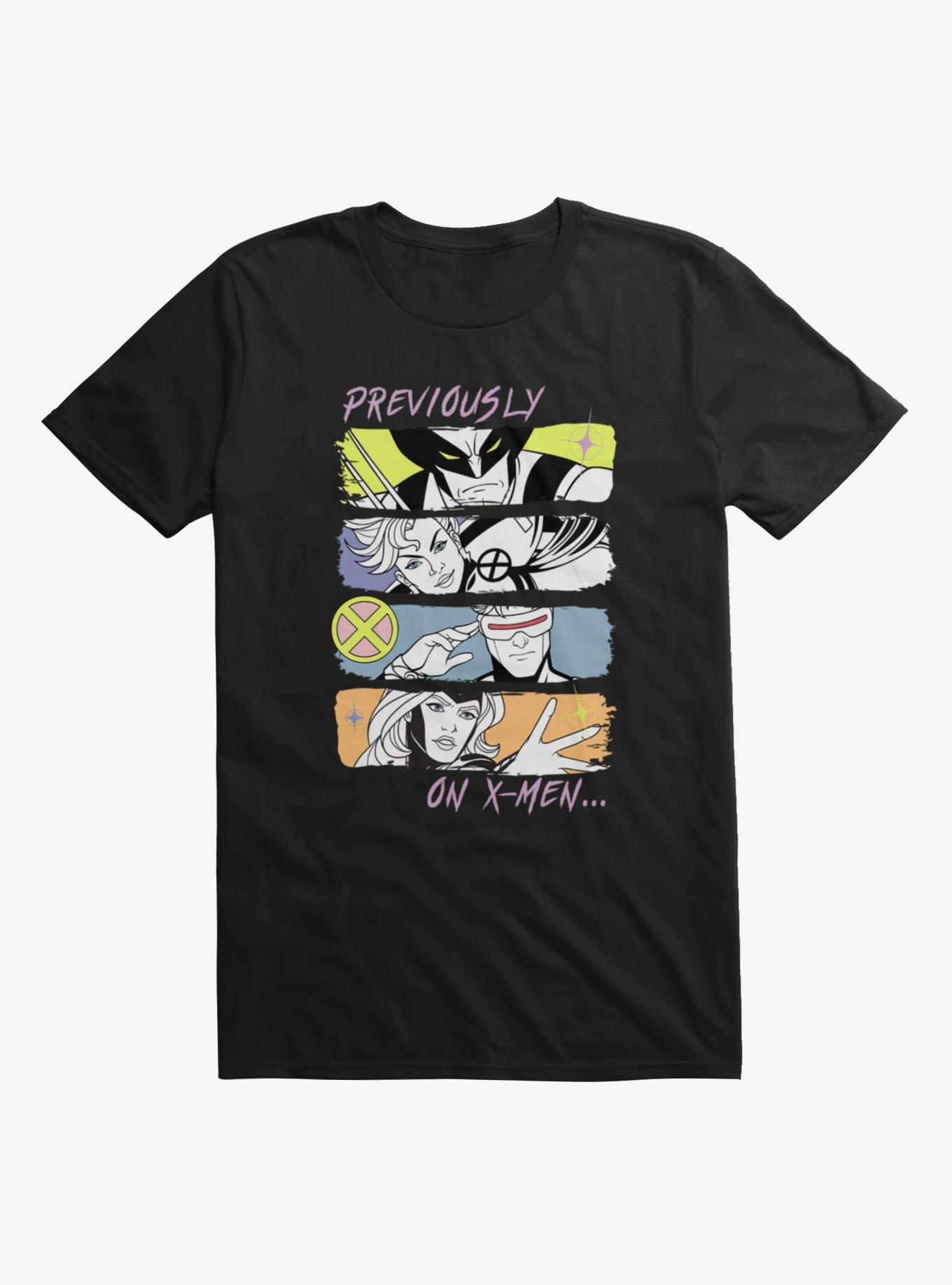 Marvel X-Men '97 Previously On X-Men T-Shirt Hot Topic Exclusive