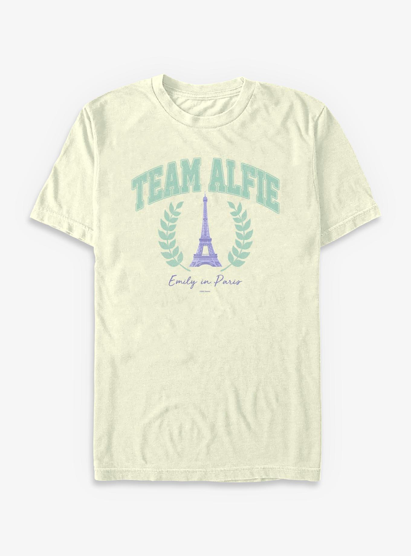 Emily In Paris Team Alfie Collegiate T-Shirt, NATURAL, hi-res view 1