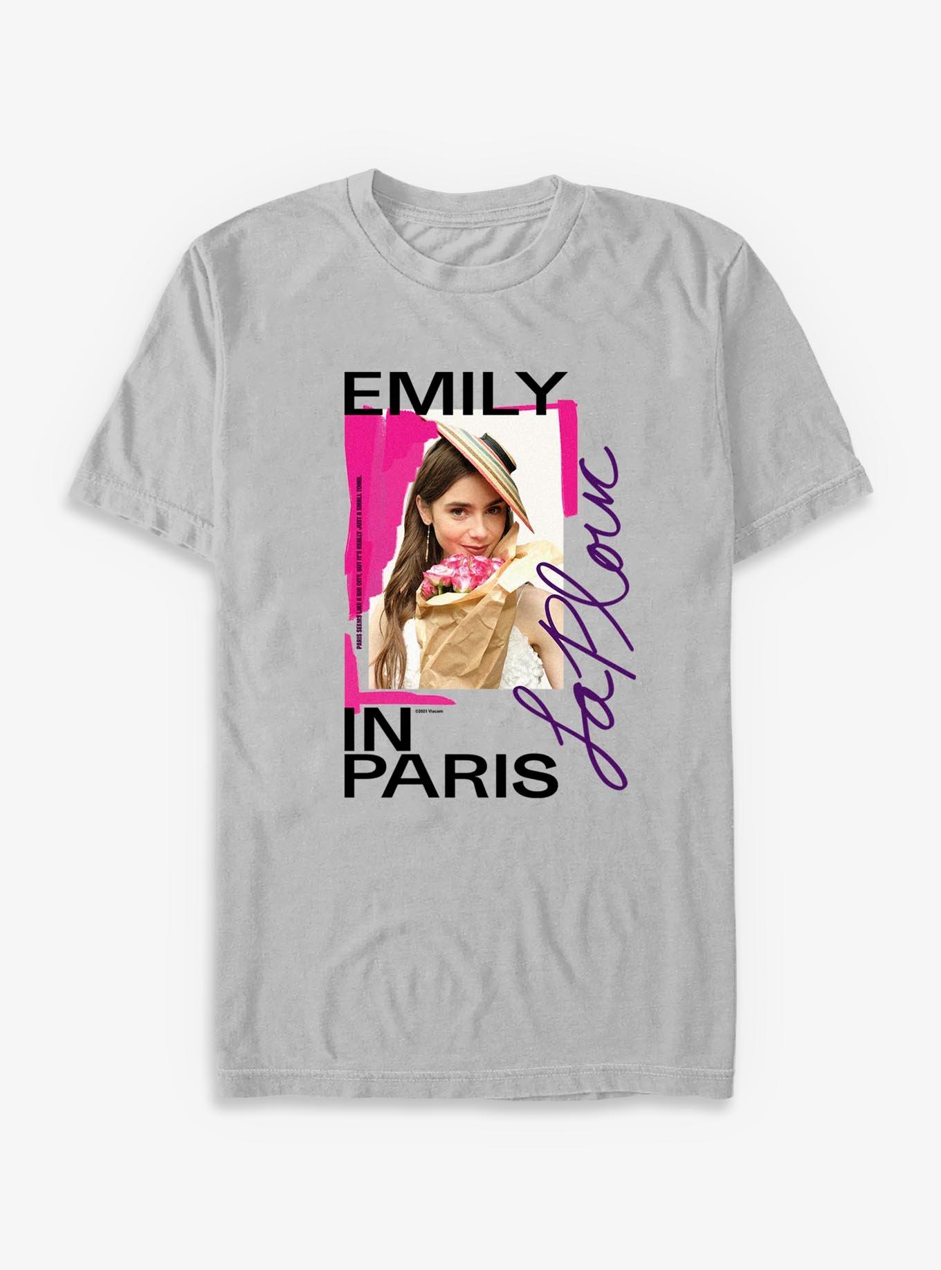 Emily In Paris Flowers Photo T-Shirt, , hi-res