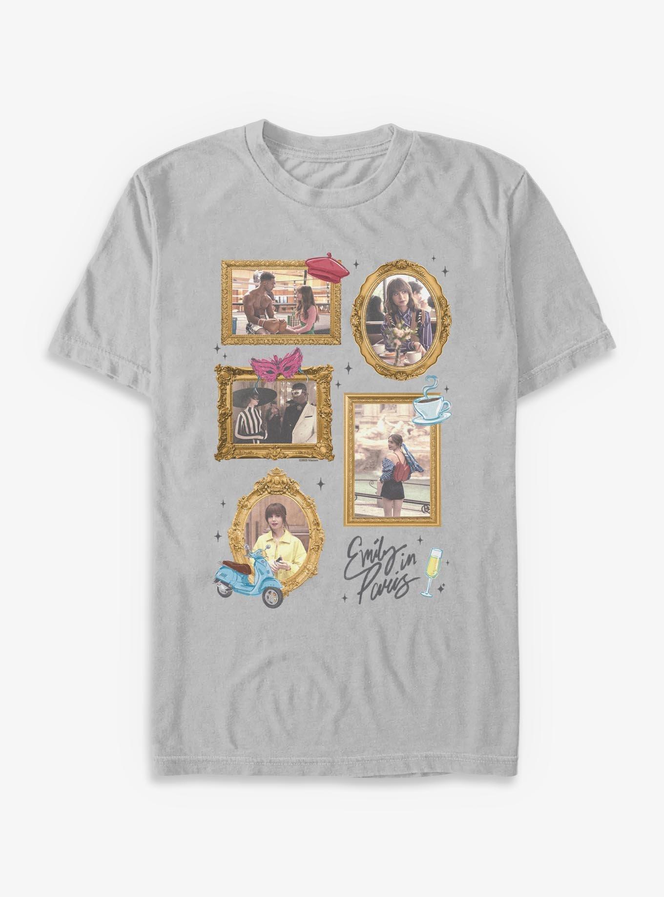 Emily In Paris Emily Framed Collage T-Shirt