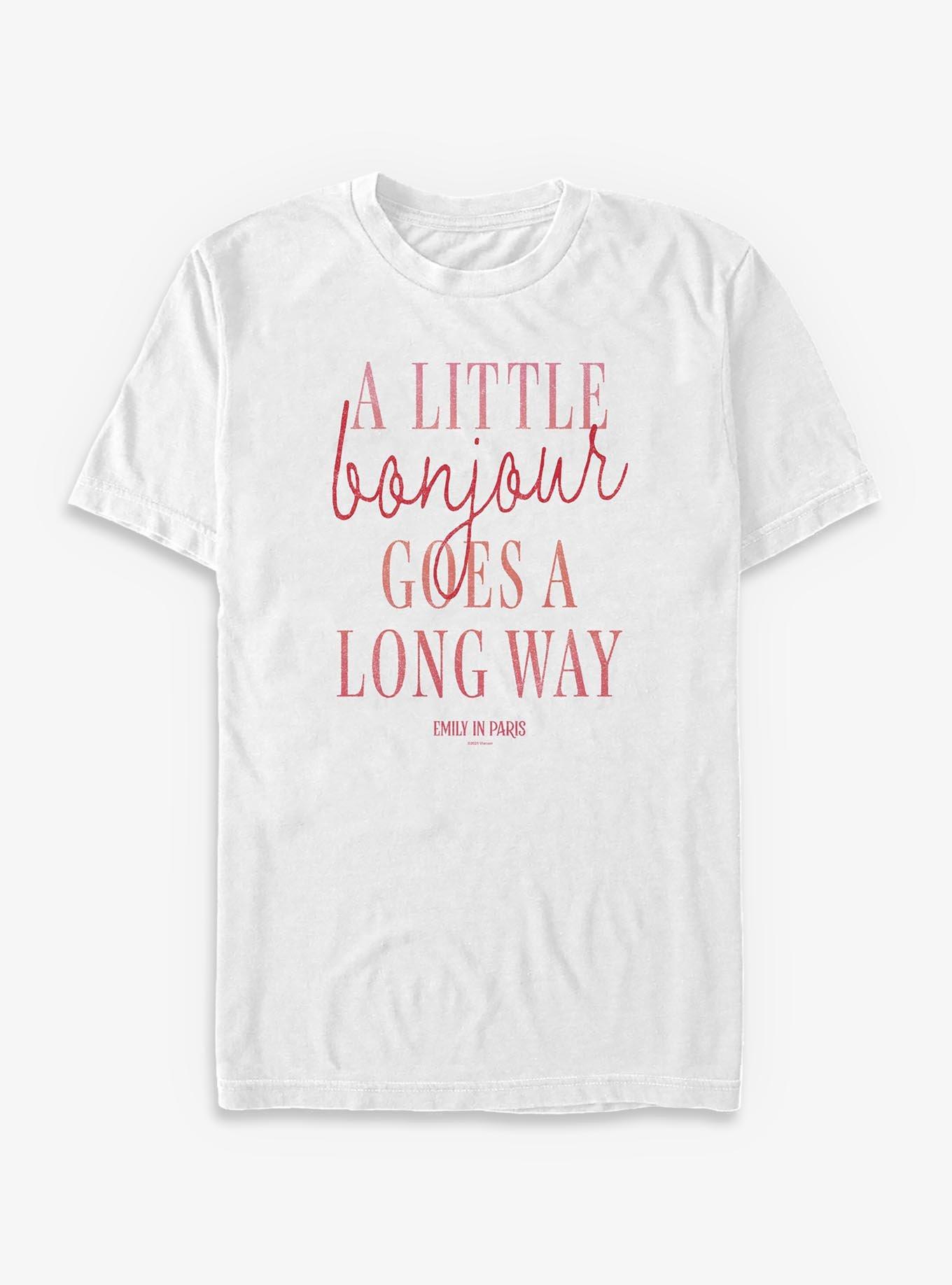 Emily In Paris Bonjour T-Shirt, , hi-res