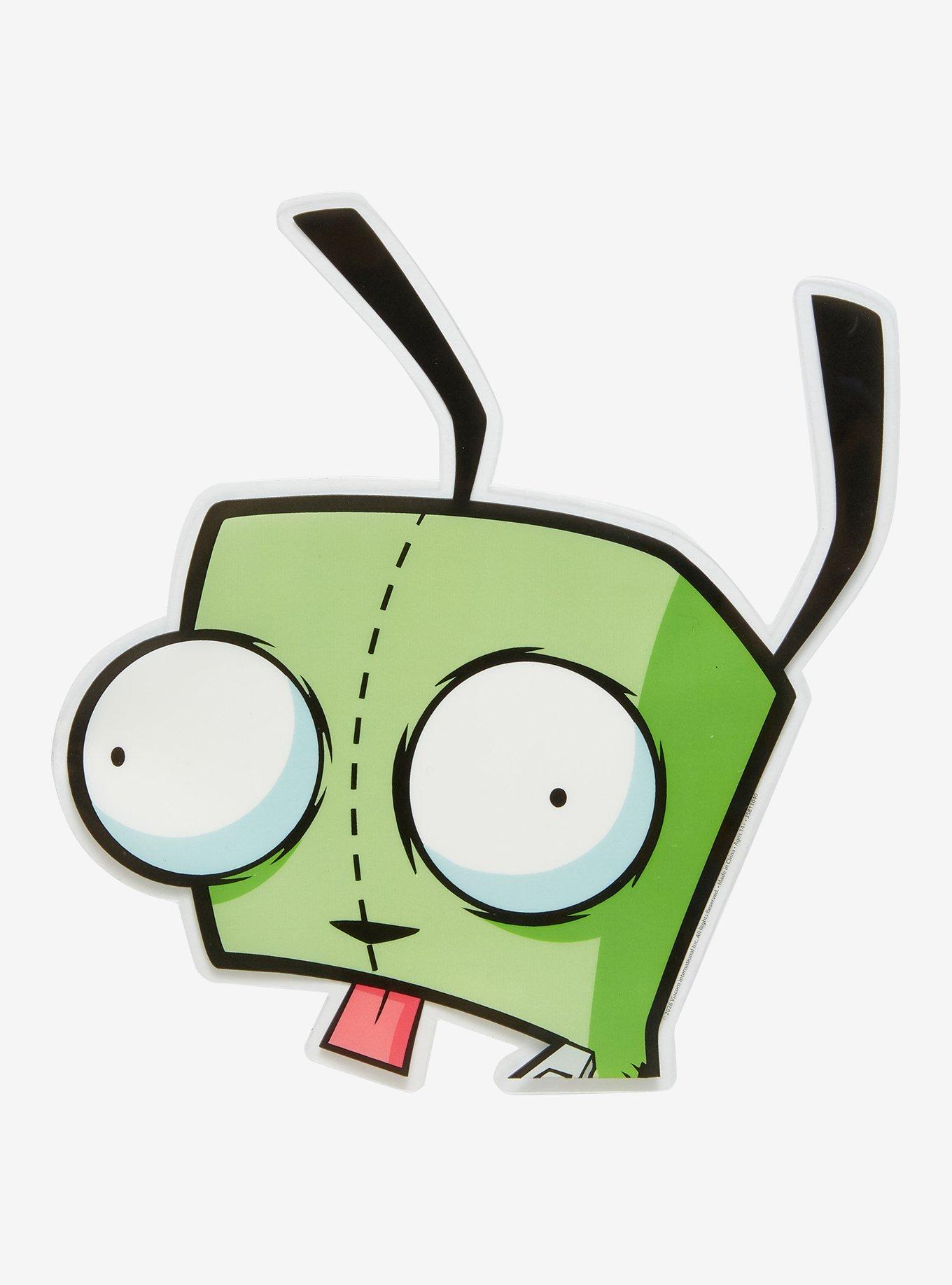 Invader Zim GIR Peeker Car Decal, , hi-res