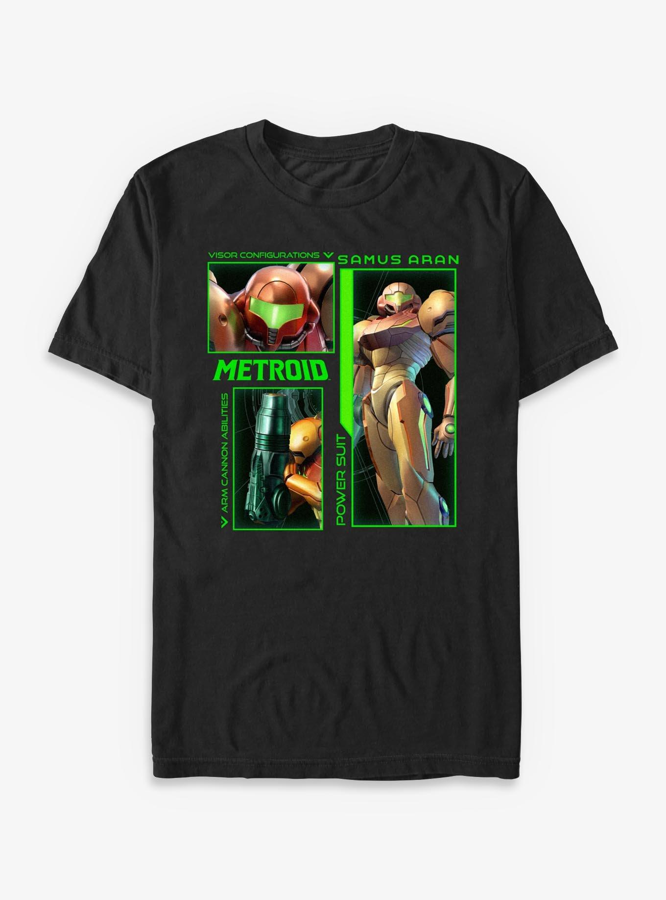Nintendo Samus Specs T-Shirt, , hi-res