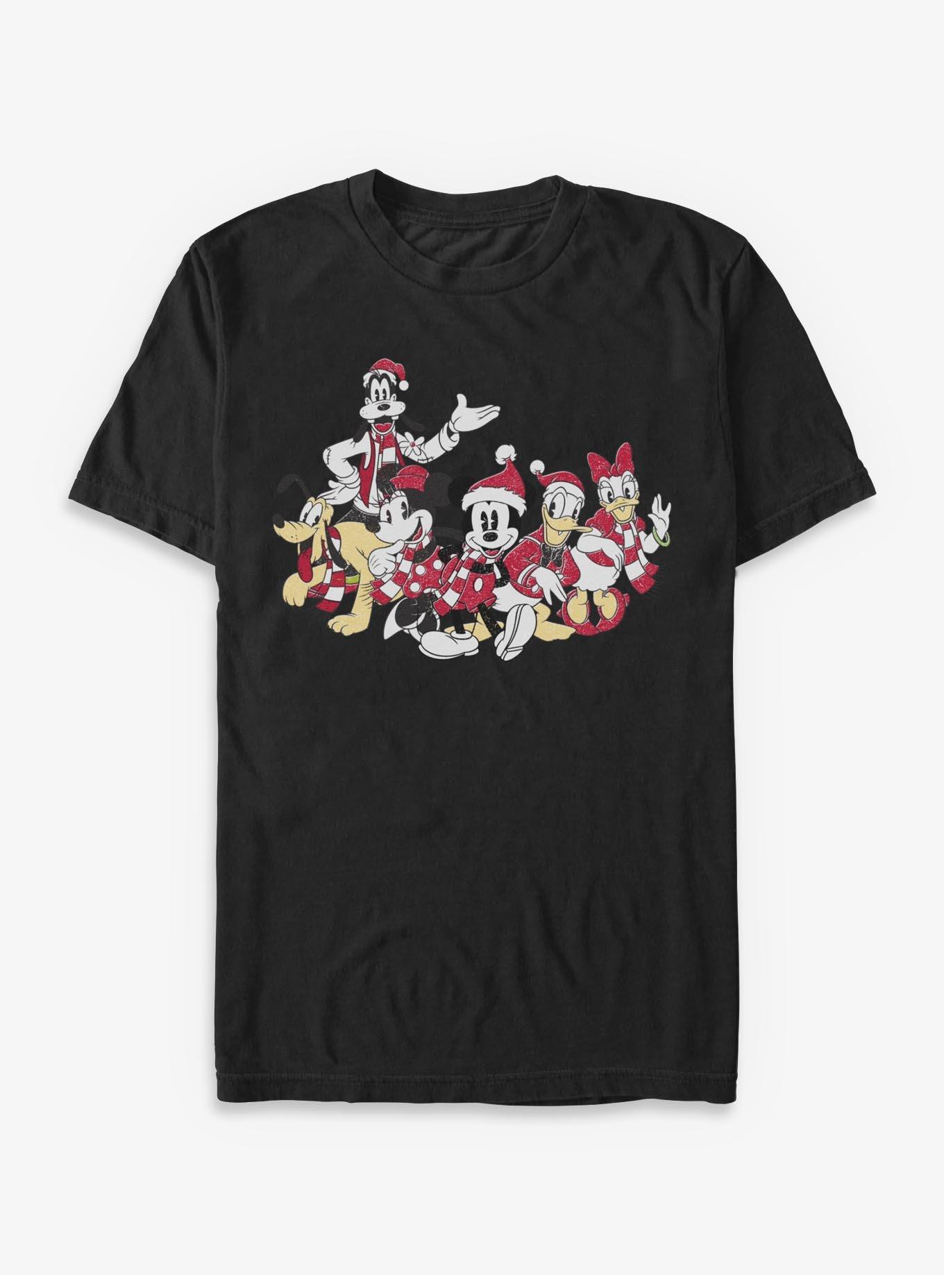 Disney Mickey Mouse Christmas Crews T-Shirt