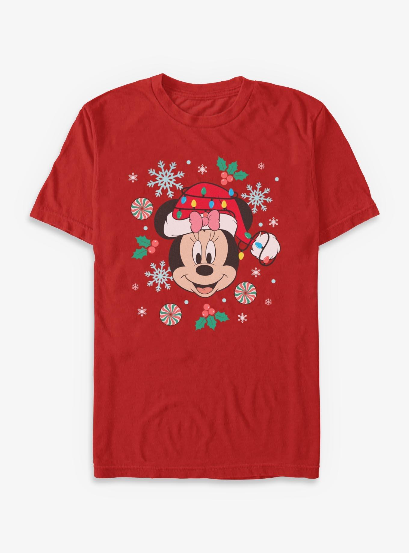 Disney Minnie Mouse Christmas Spirit T-Shirt, , hi-res
