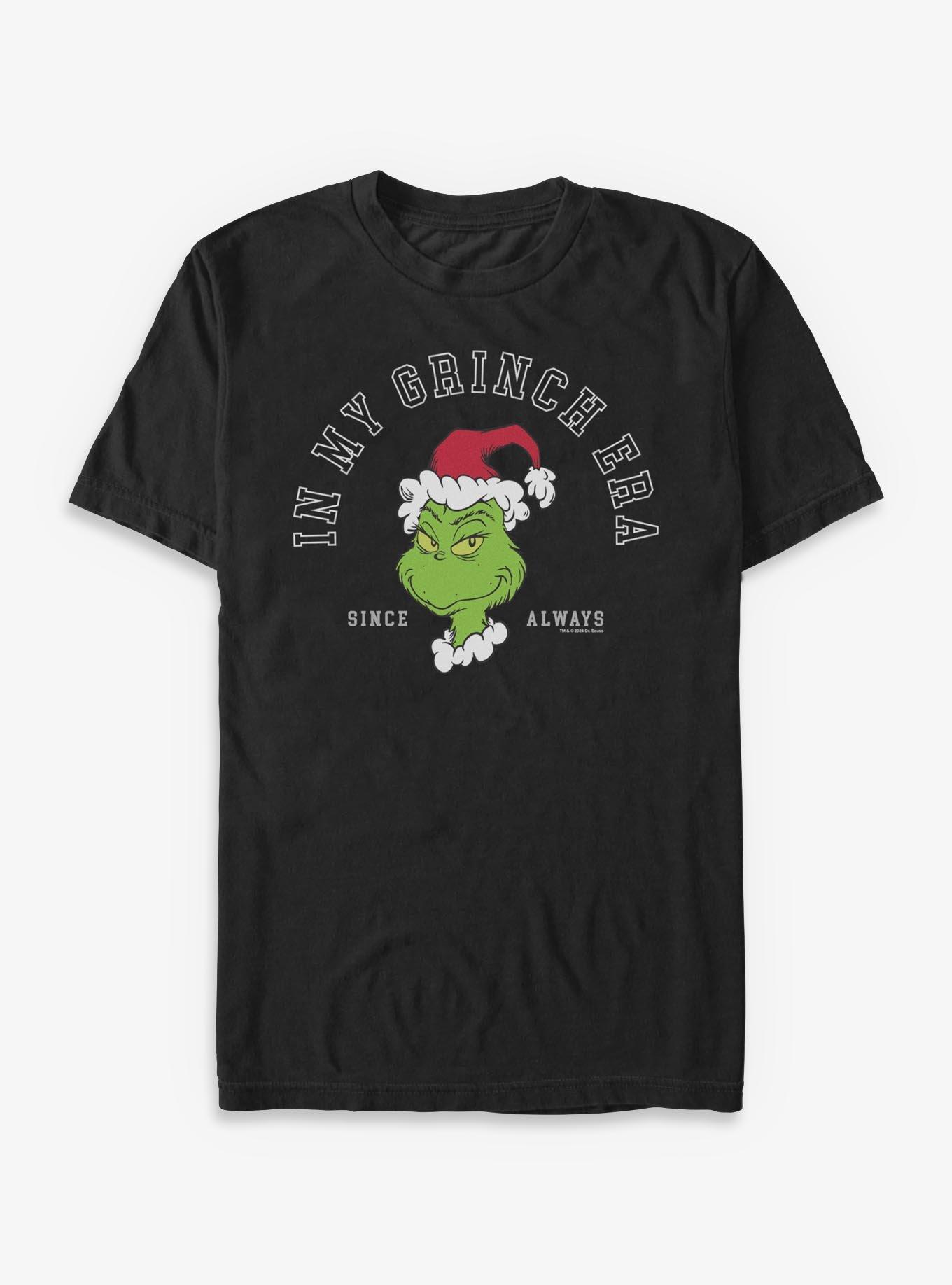 Dr. Seuss How The Grinch Stole Christmas In My Grinch Era Since Always T-Shirt, , hi-res
