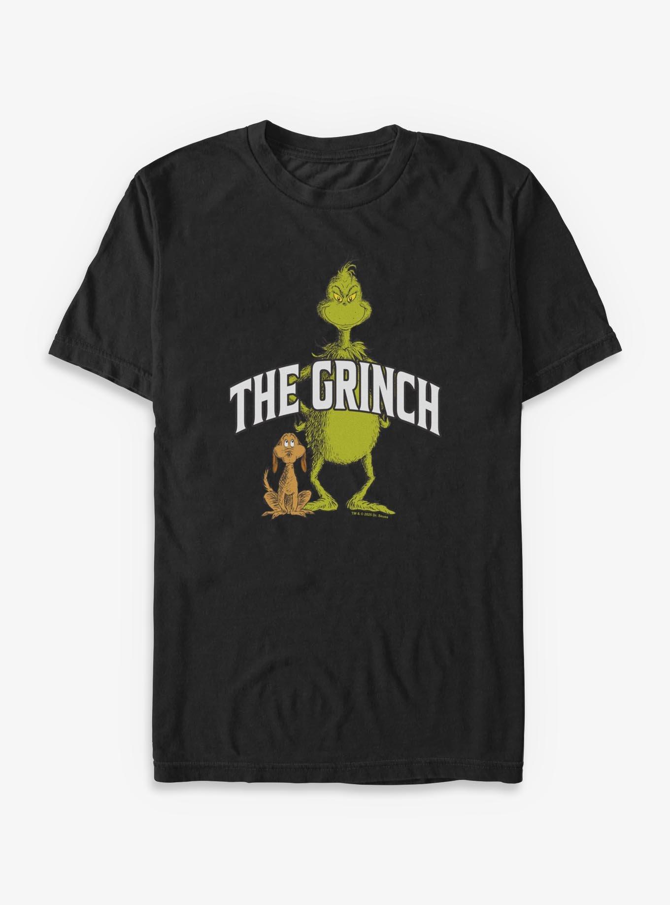 Dr. Seuss How The Grinch Stole Christmas Grinch And Max T-Shirt, , hi-res