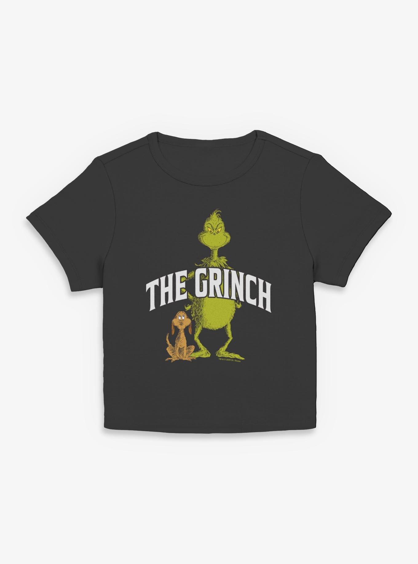 Dr. Seuss How The Grinch Stole Christmas Grinch And Max Girls Baby Tee, , hi-res