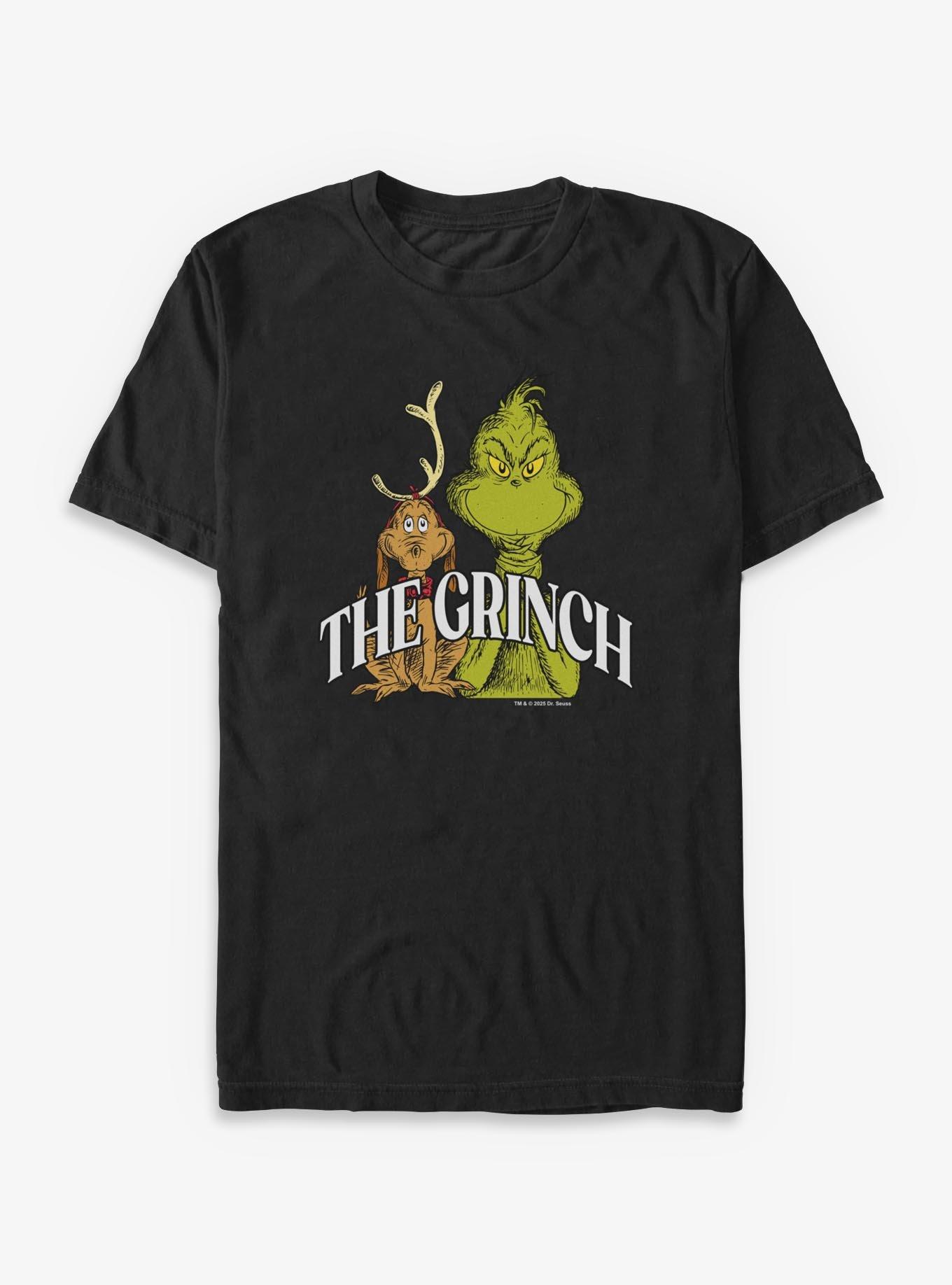 Dr. Seuss How The Grinch Stole Christmas Grinch And Max T-Shirt, , hi-res