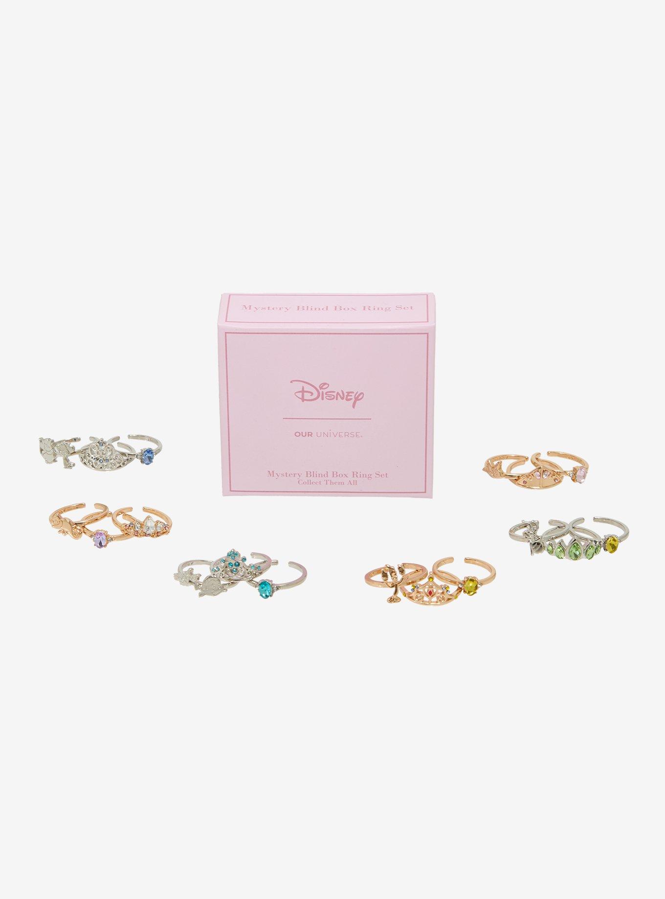 Disney Princess Rhinestone Blind Box Ring Set &mdash; BoxLunch Exclusive, , hi-res