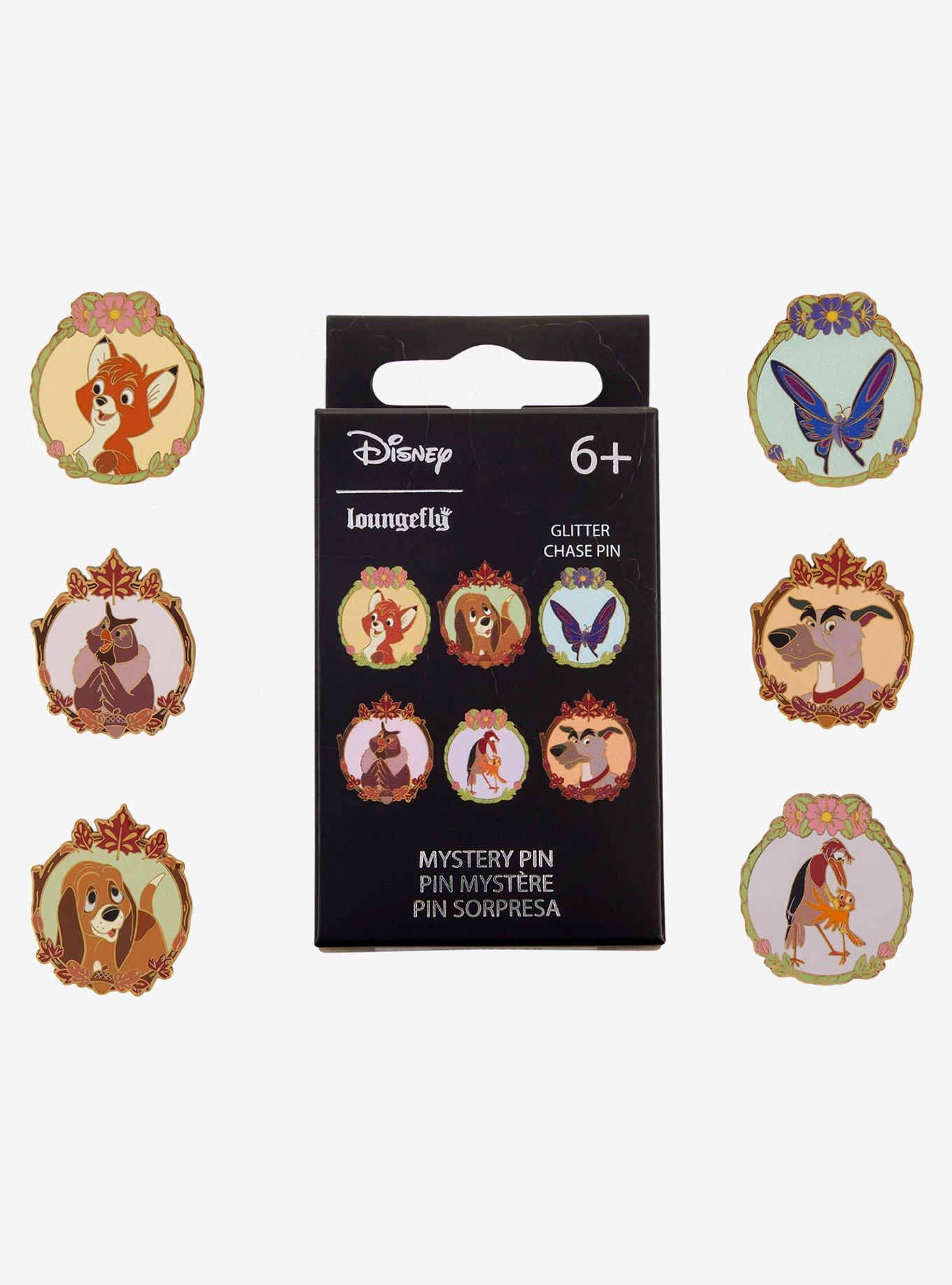 Loungefly Disney The Fox and The Hound Blind Box Enamel Pin, , hi-res