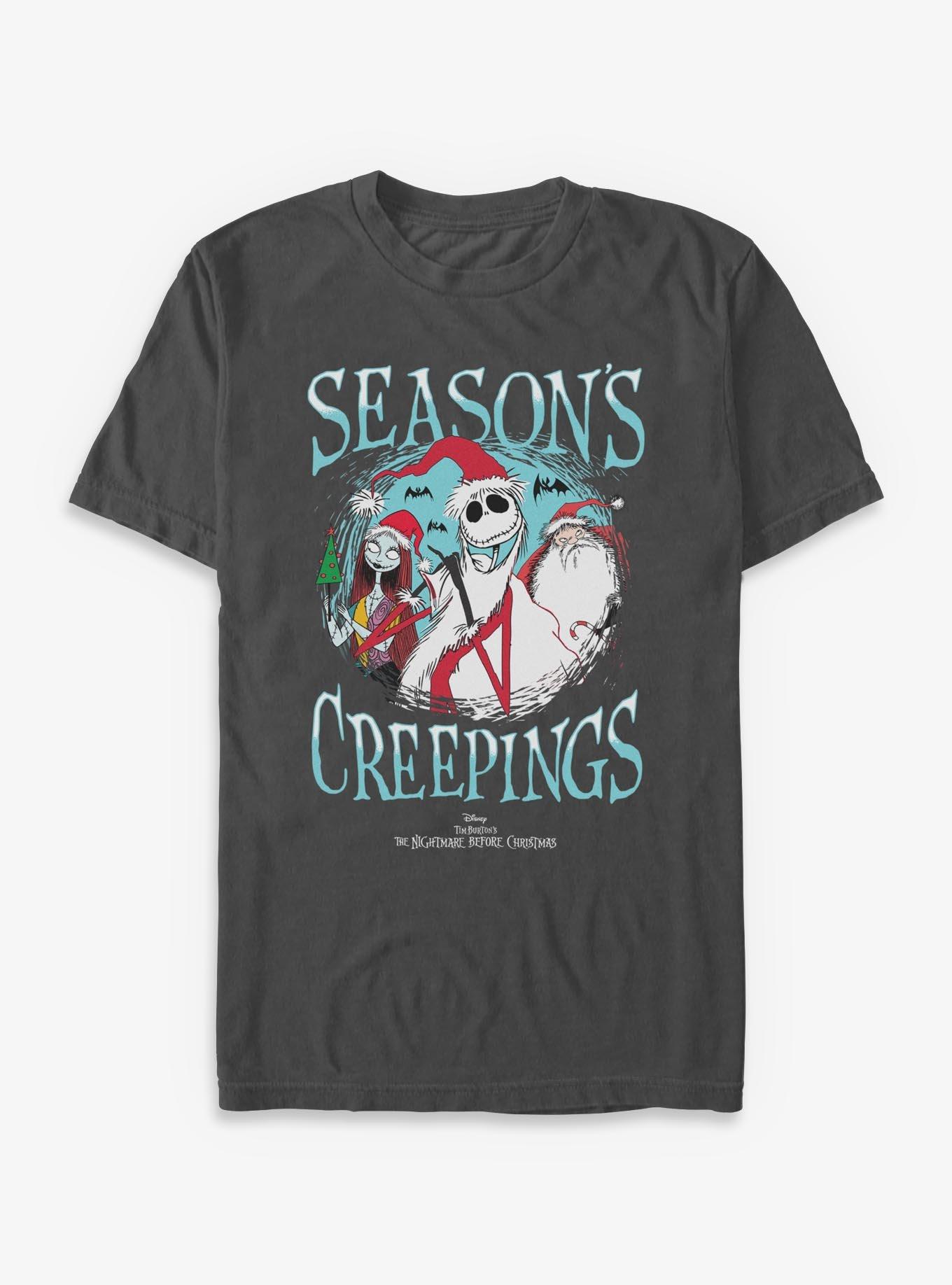 Disney The Nightmare Before Season's Creepings T-Shirt, , hi-res