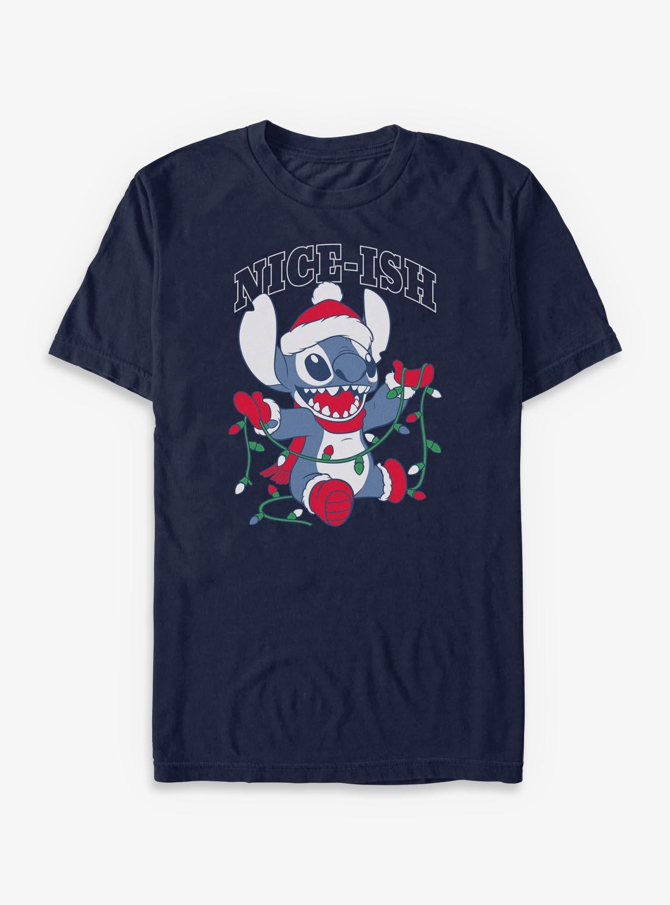 Disney Lilo & Stitch Stitch Niceish T-Shirt, , hi-res
