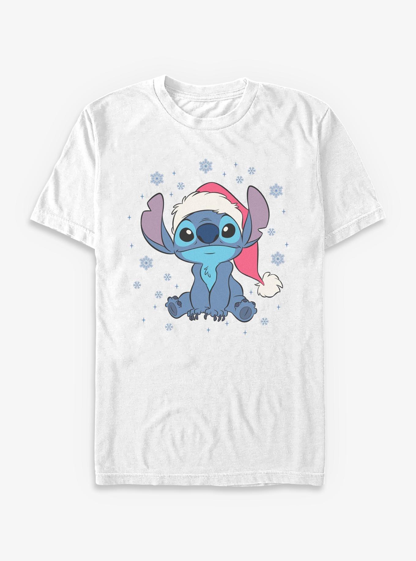 Disney Lilo & Stitch Snowflake T-Shirt, , hi-res