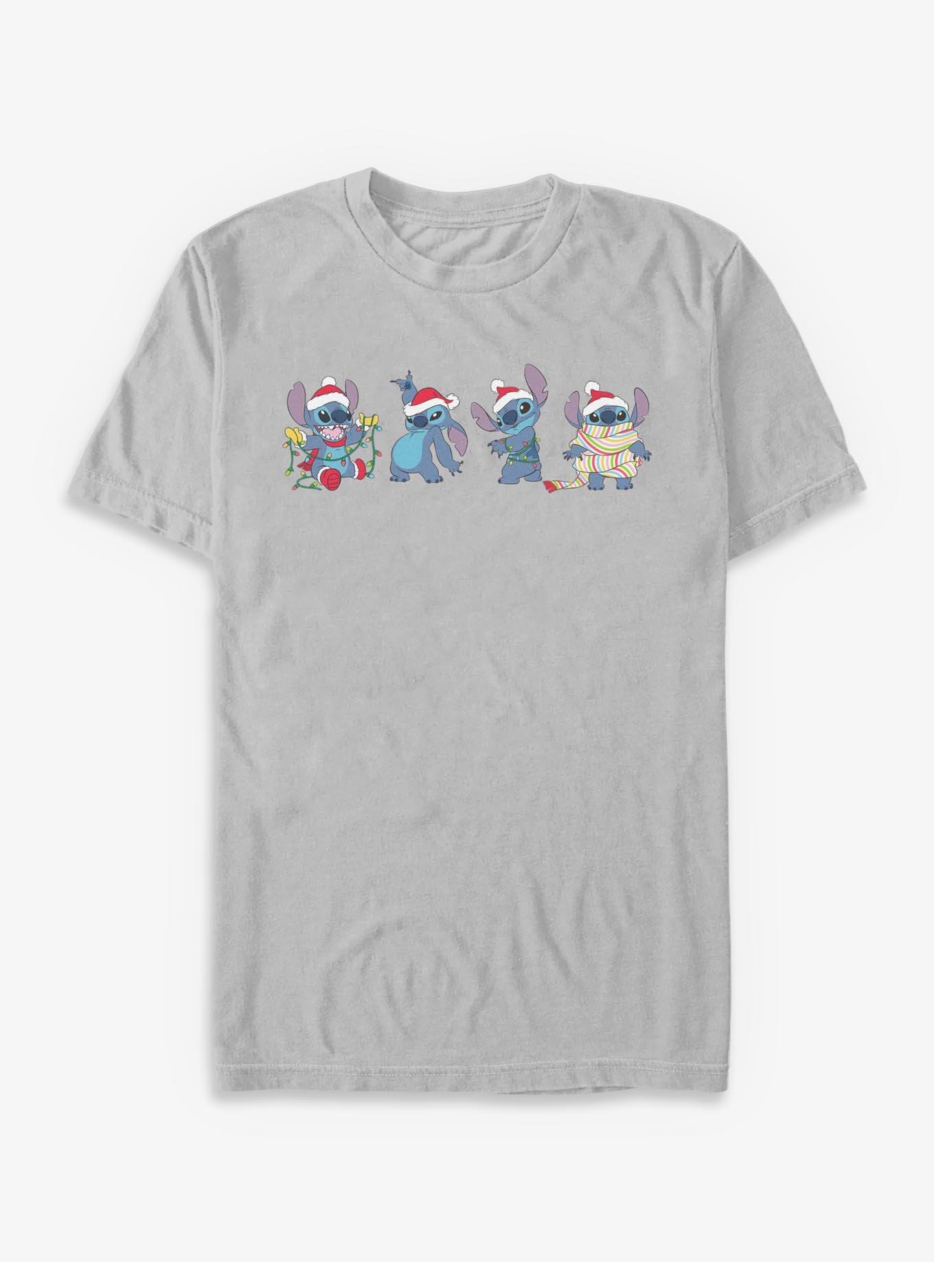 Disney Lilo & Stitch Cute Holiday Stitch T-Shirt, , hi-res