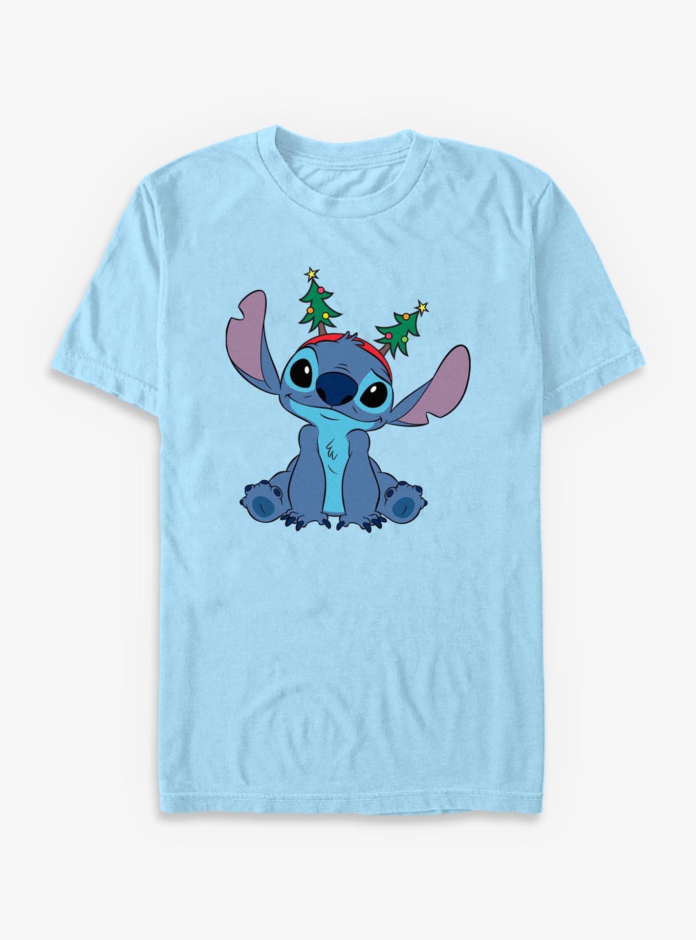 Disney Lilo & Stitch Stitch Christmas Tree Headband T-Shirt, , hi-res
