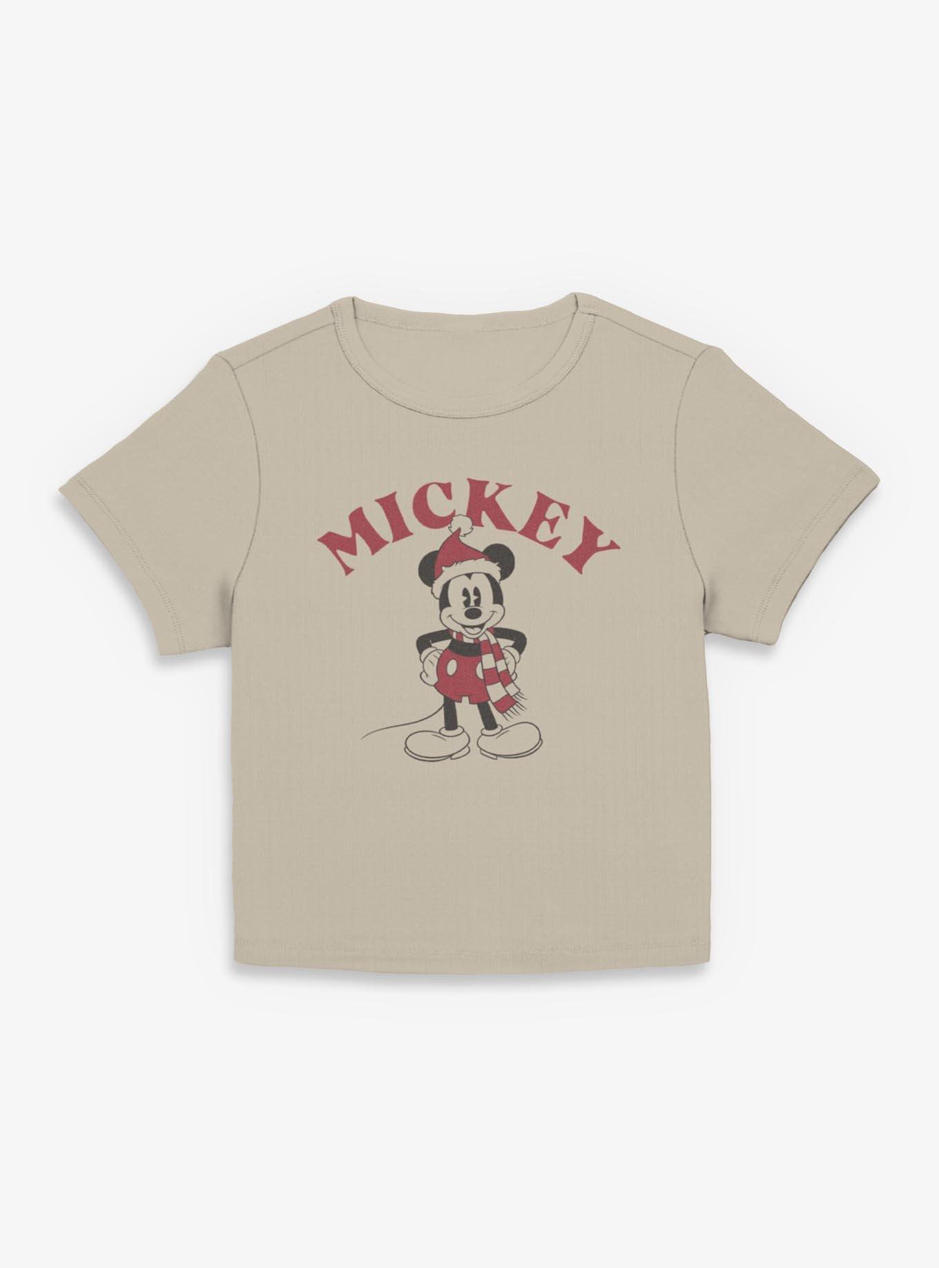 Disney Mickey Mouse Christmas Ready Mickey Girls Baby Tee, , hi-res