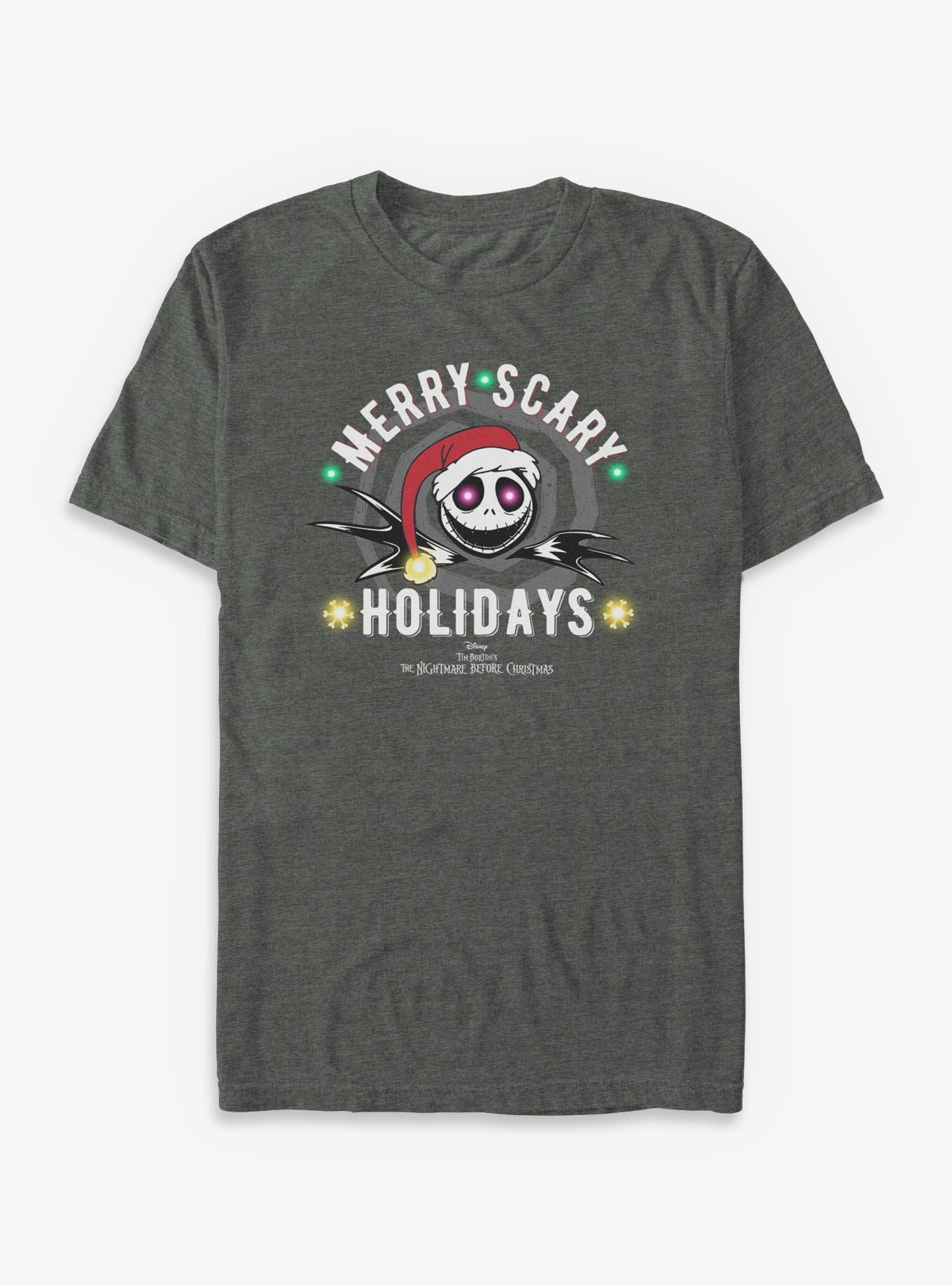 Disney The Nightmare Before Christmas Merry Scary Holidays Sweater T-Shirt, , hi-res