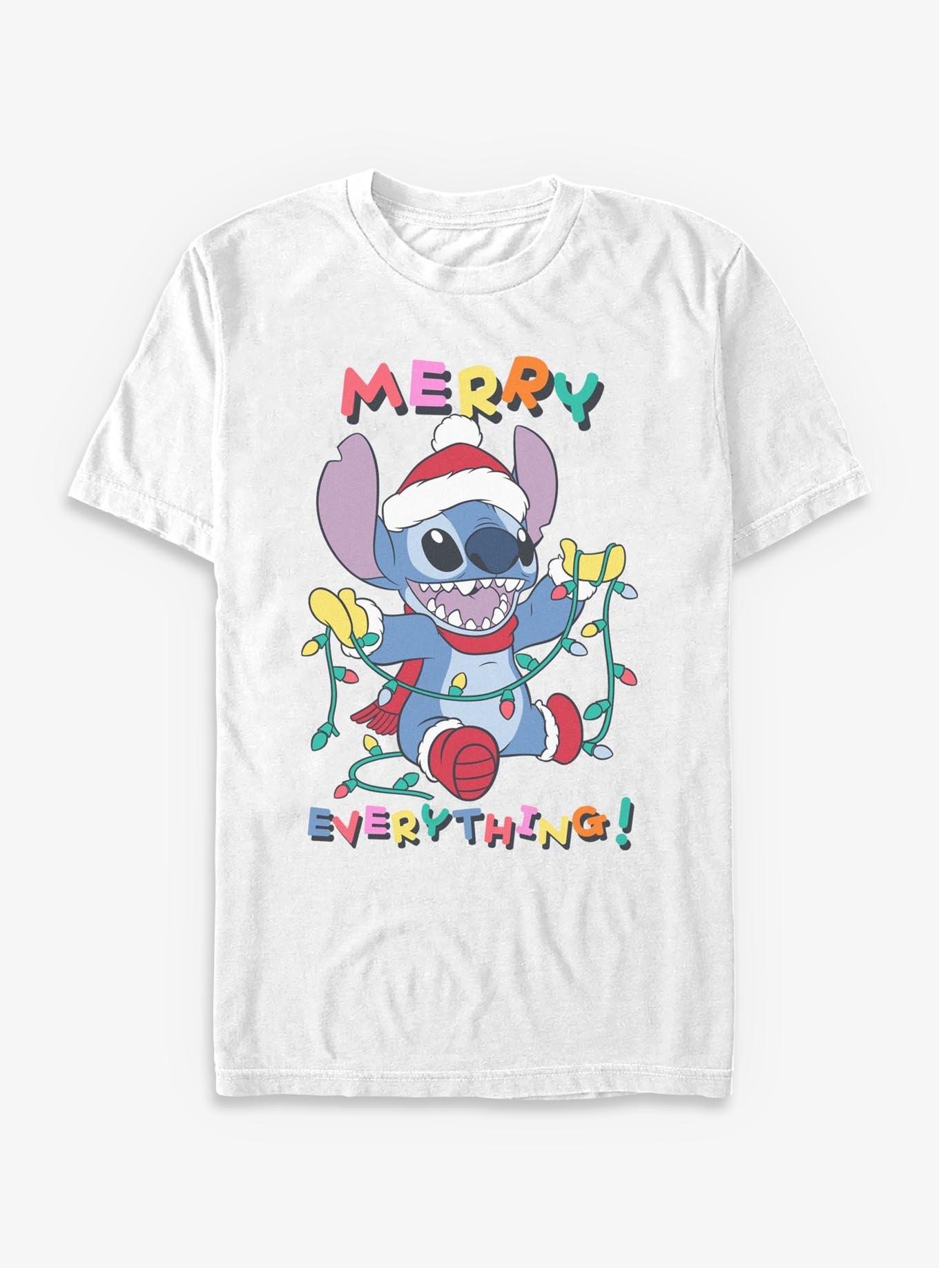Disney Lilo & Stitch Merry Everything Stitch T-Shirt