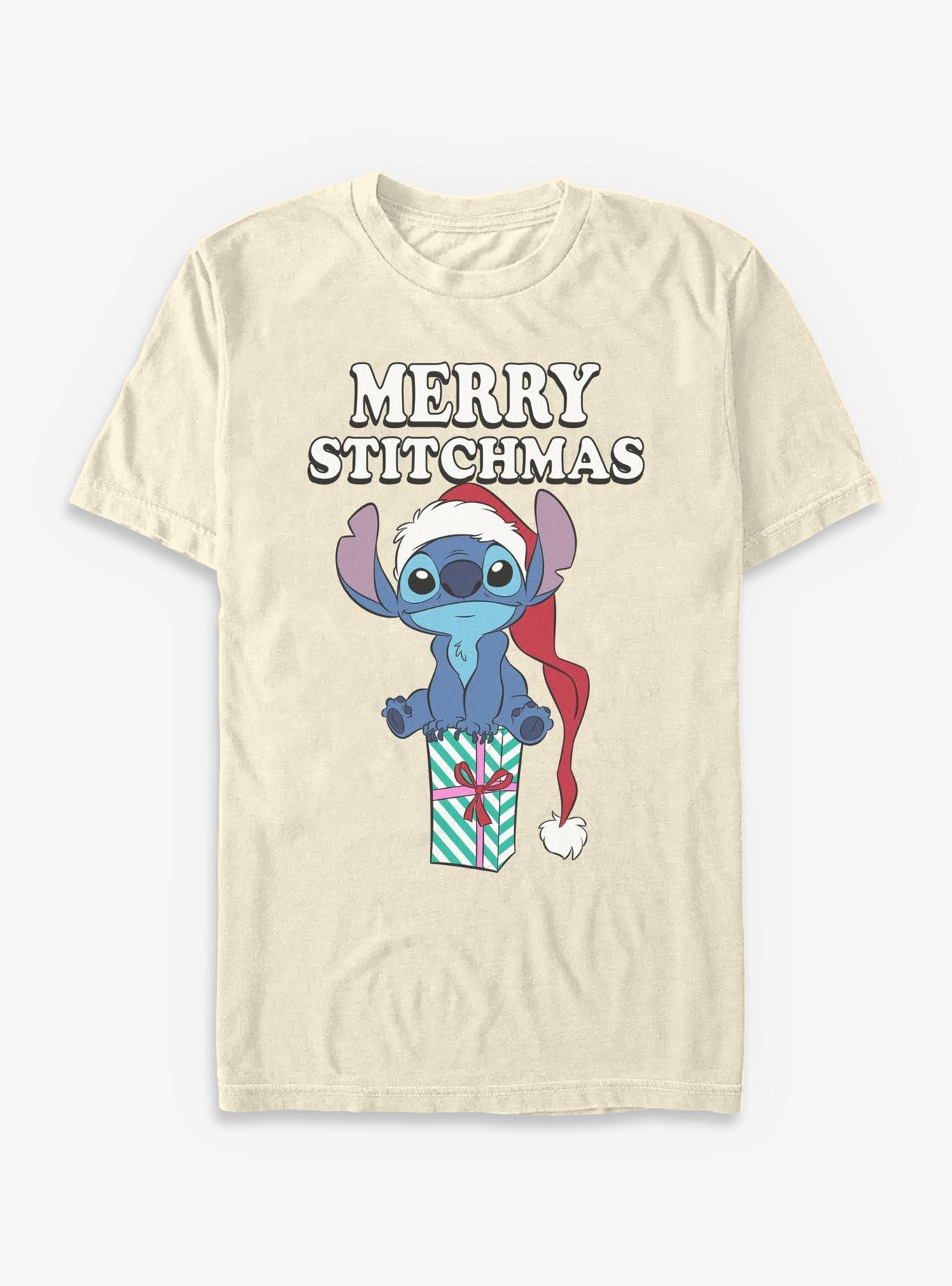 Disney Lilo & Stitch Merry Stitchmas Gift T-Shirt