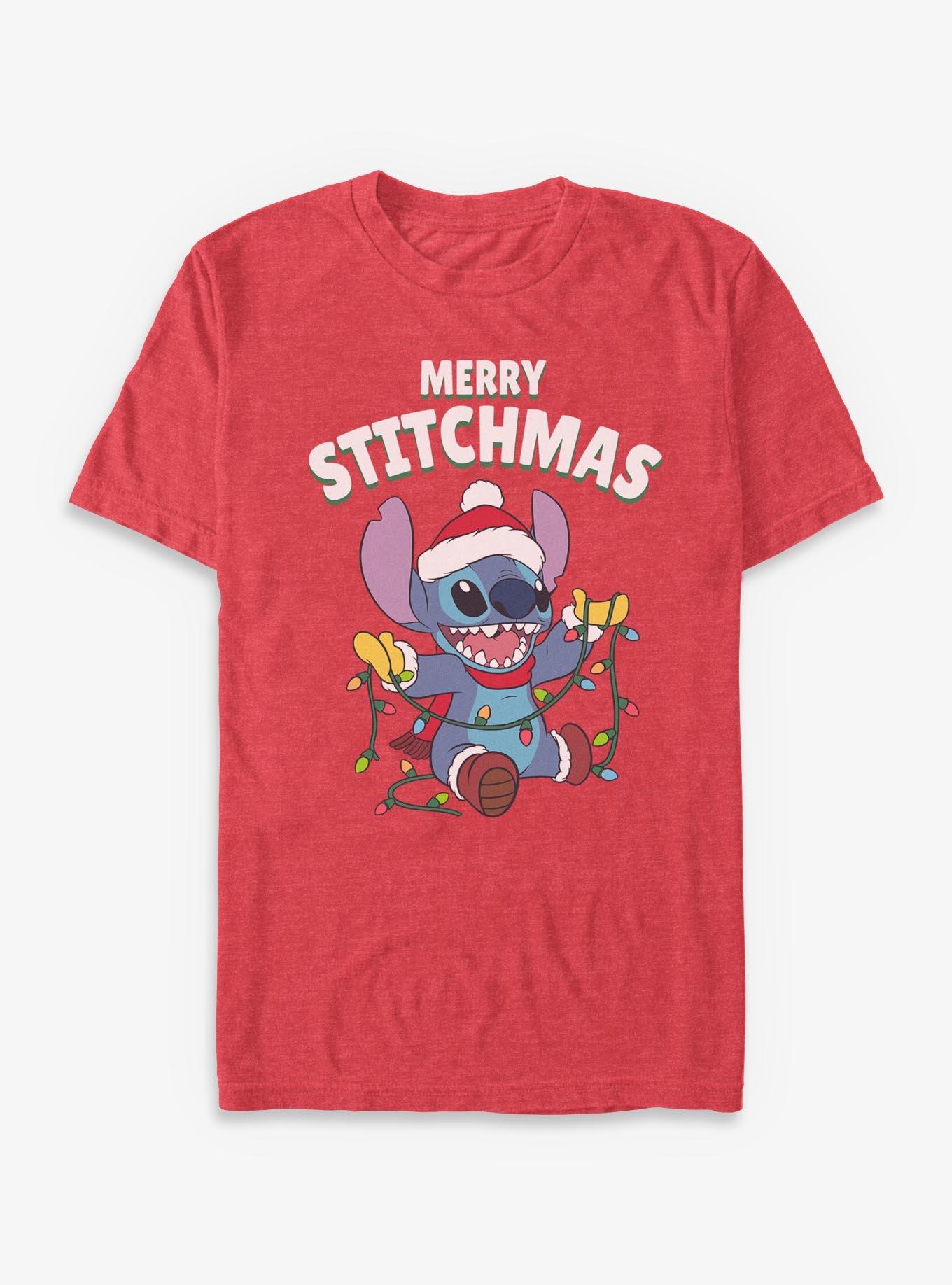Disney Lilo & Merry Stitchmas T-Shirt, , hi-res