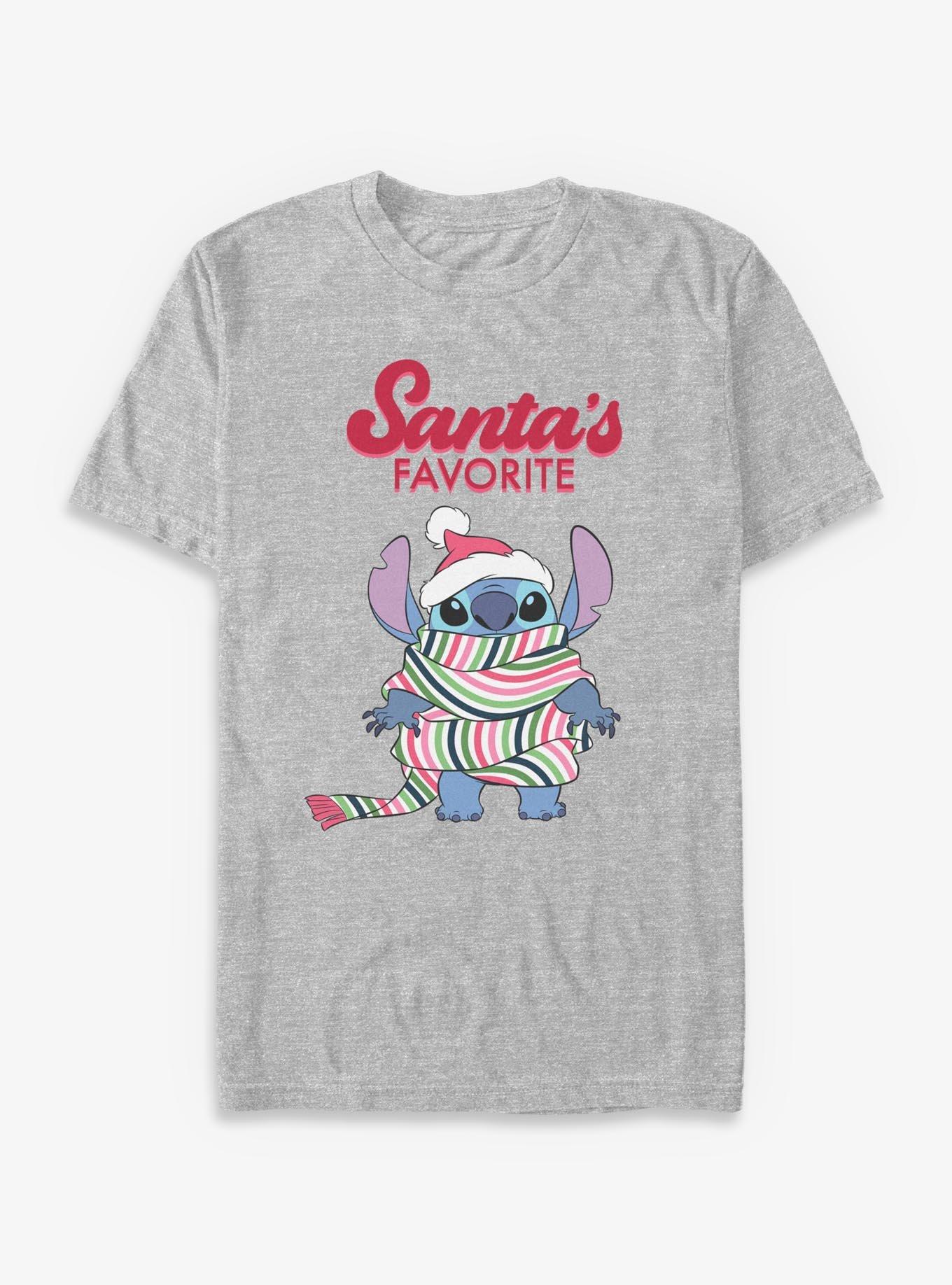 Disney Lilo & Stitch Santas Favorite T-Shirt, , hi-res