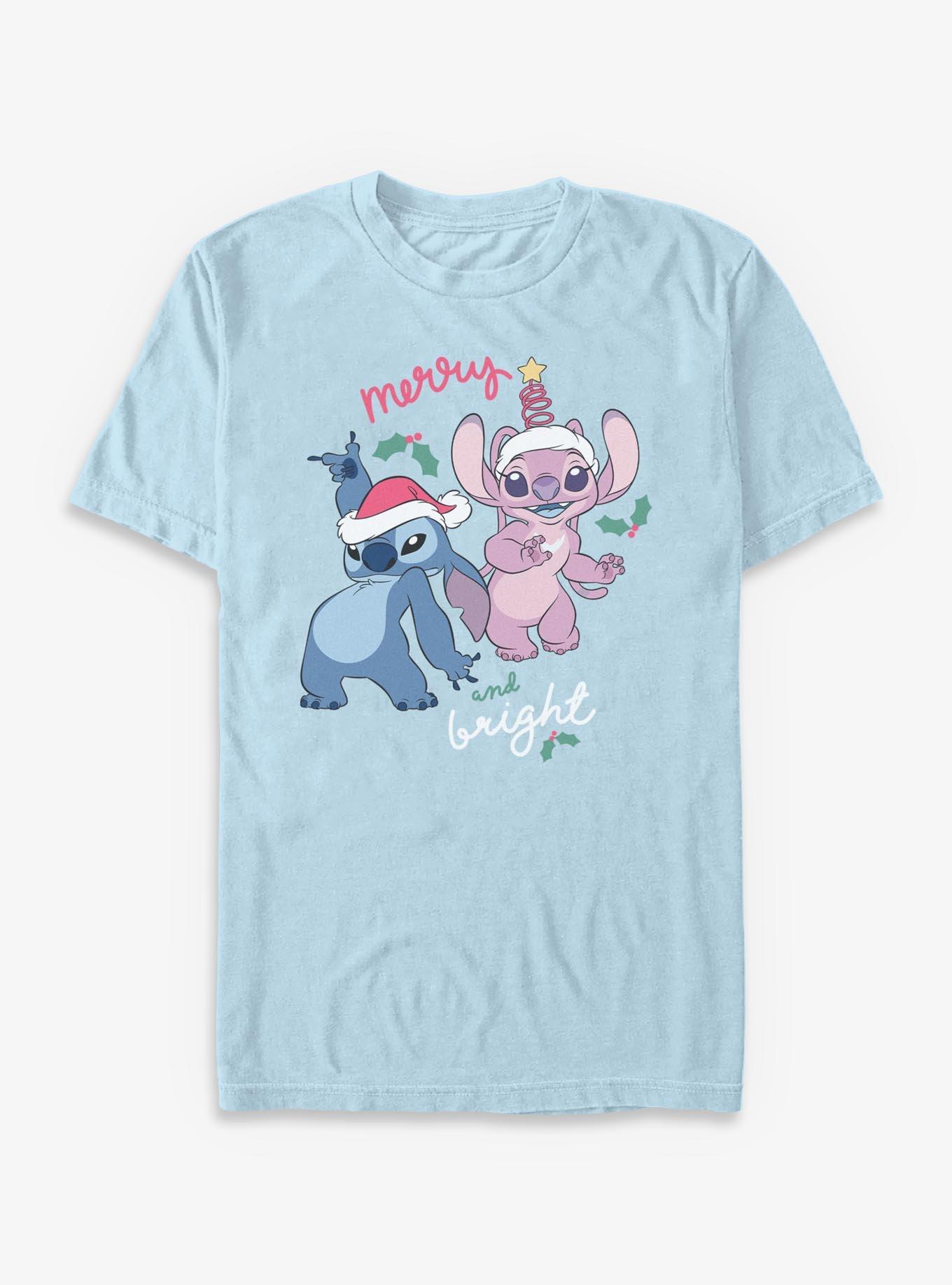 Disney Lilo & Stitch Bright Stitch & Angel T-Shirt, , hi-res
