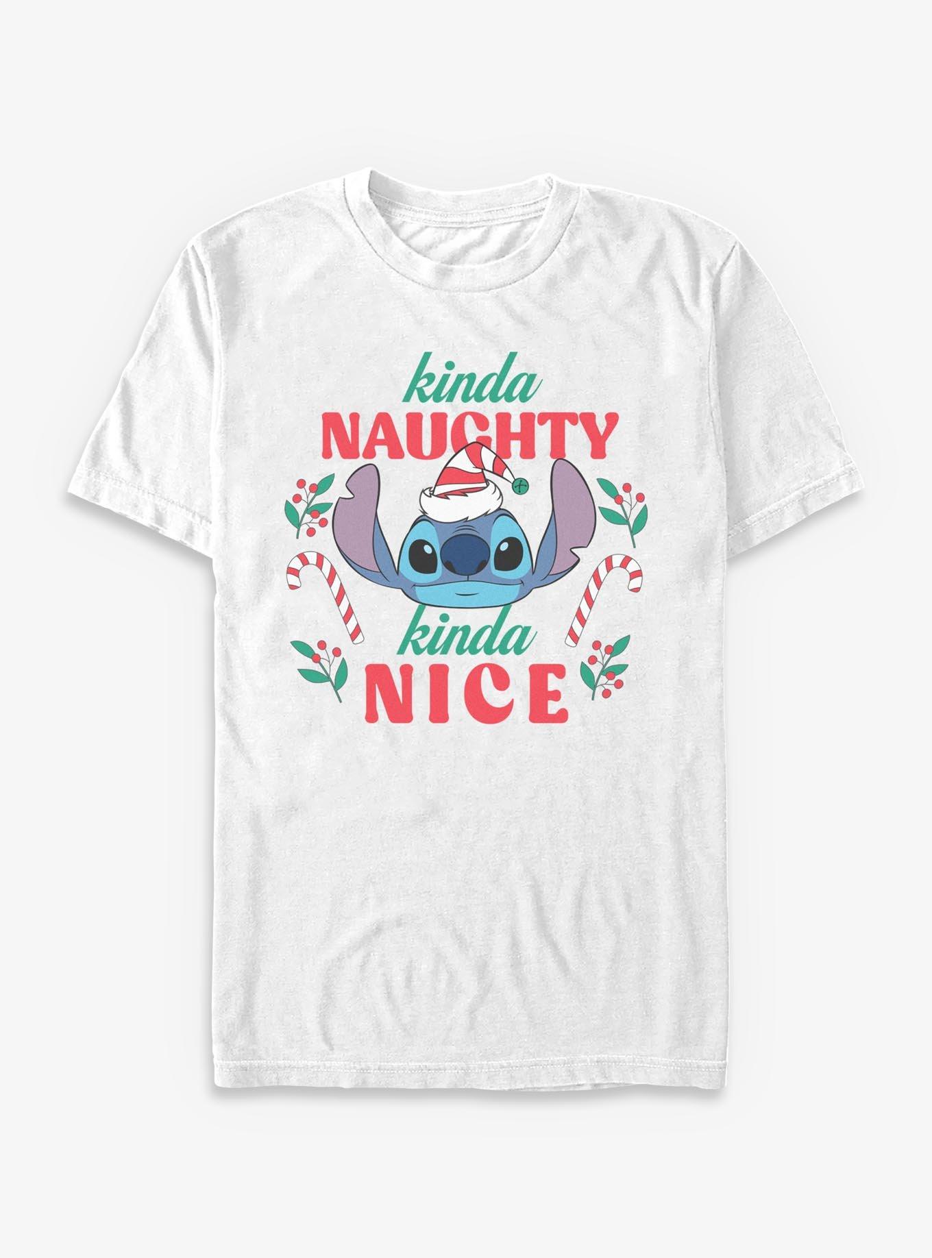Disney Lilo & Stitch Kinda Naughty Kinda Nice T-Shirt, , hi-res
