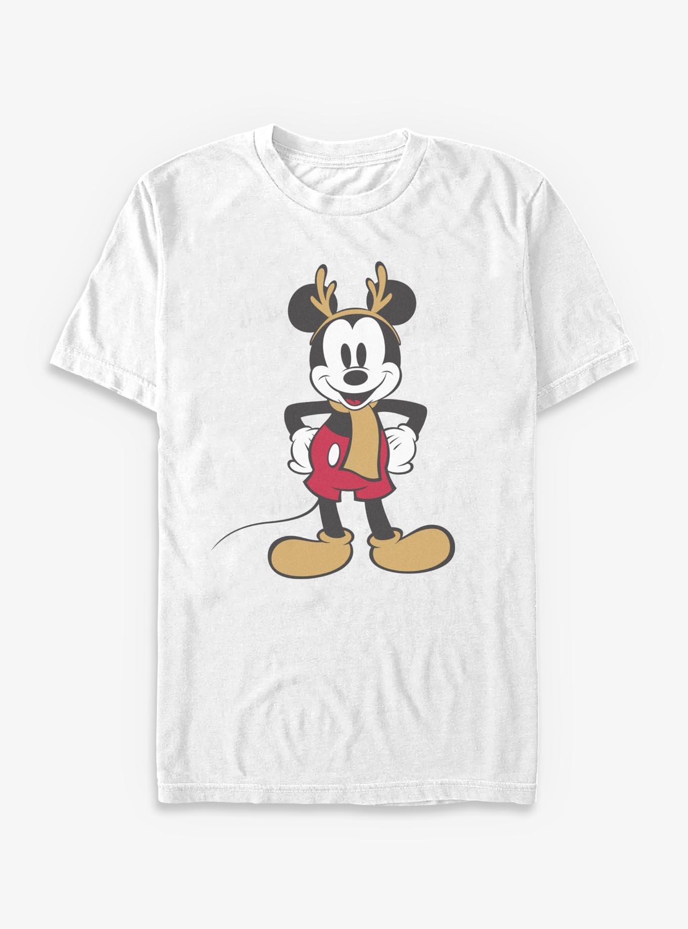 Disney Mickey Mouse Mickey Reindeer Ears T-Shirt, , hi-res
