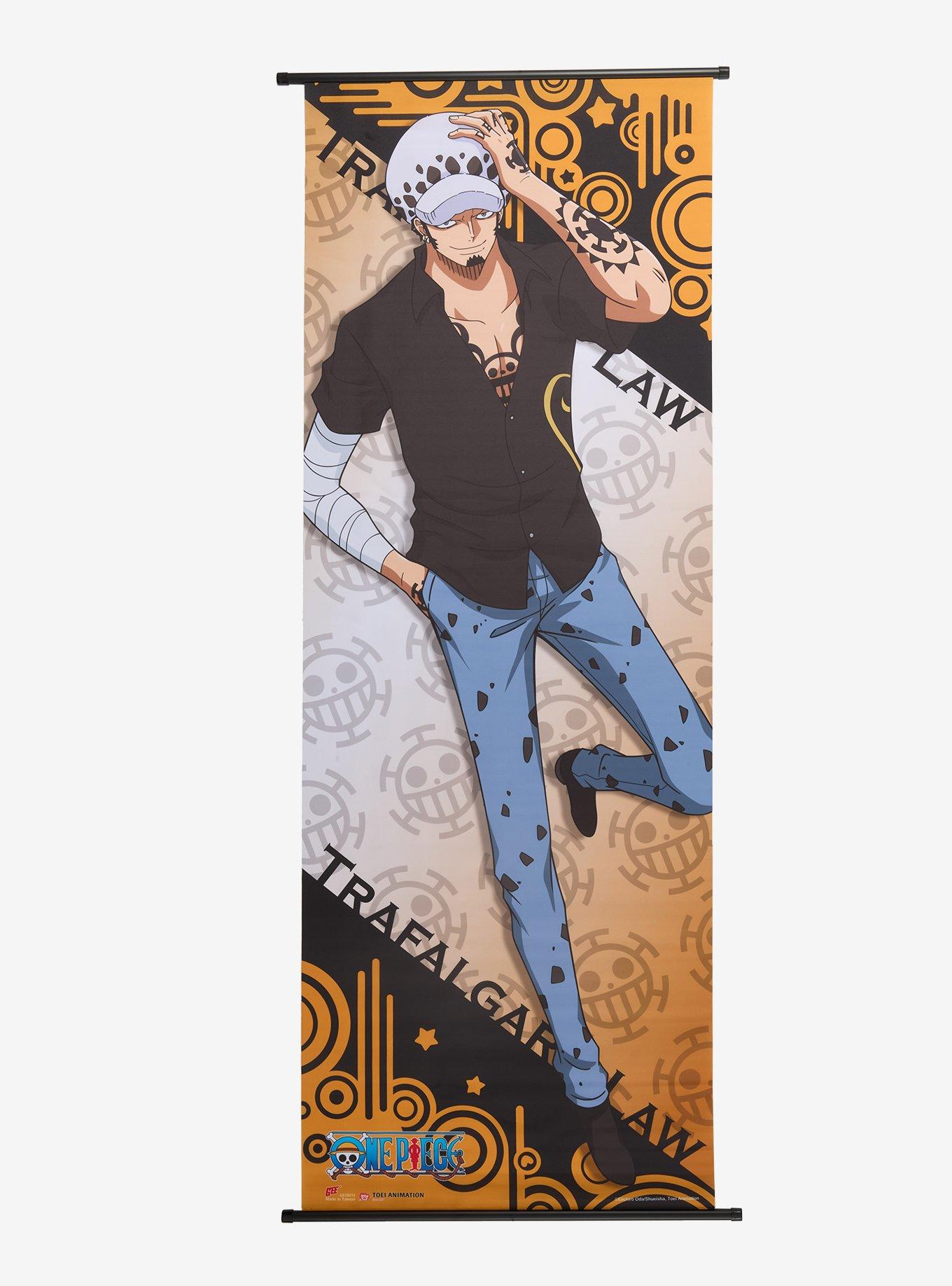 One Piece Law Jumbo Fabric Wall Scroll, , hi-res