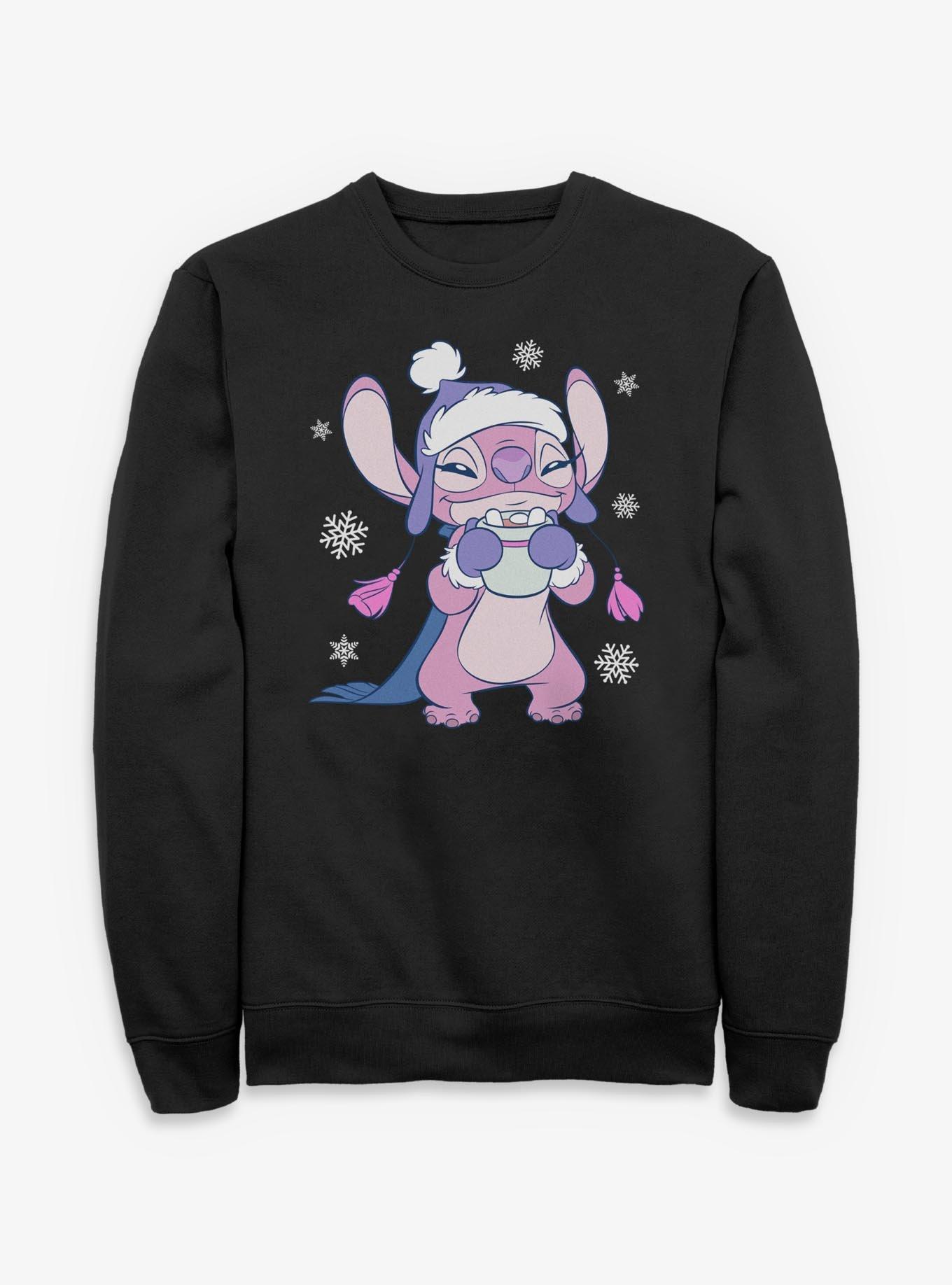 Disney Lilo & Stitch Christmas Angel Sweatshirt