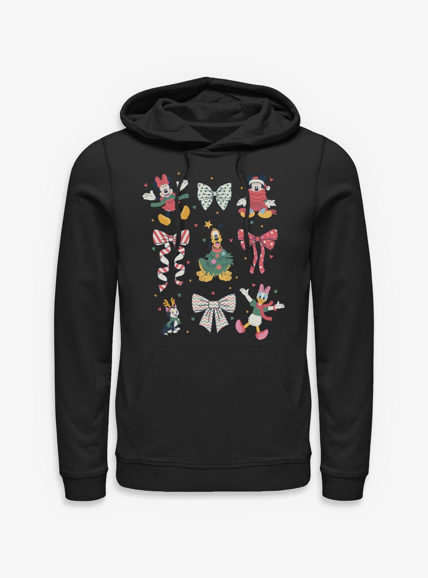 Disney Mickey Mouse Disney Christmas Bows Hoodie, , hi-res