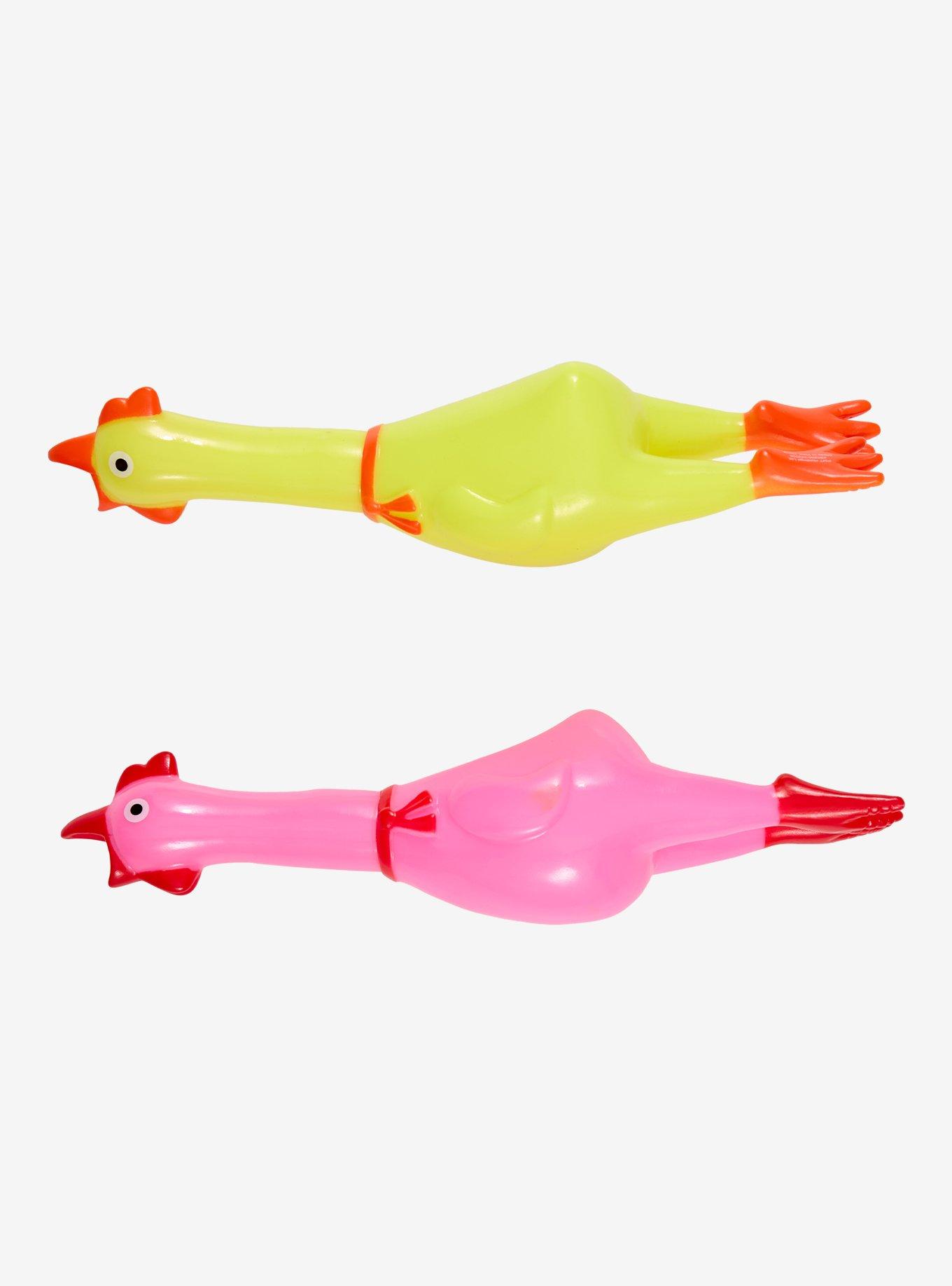 Colorful Mini Rubber Chicken Assorted Blind Toy, , hi-res
