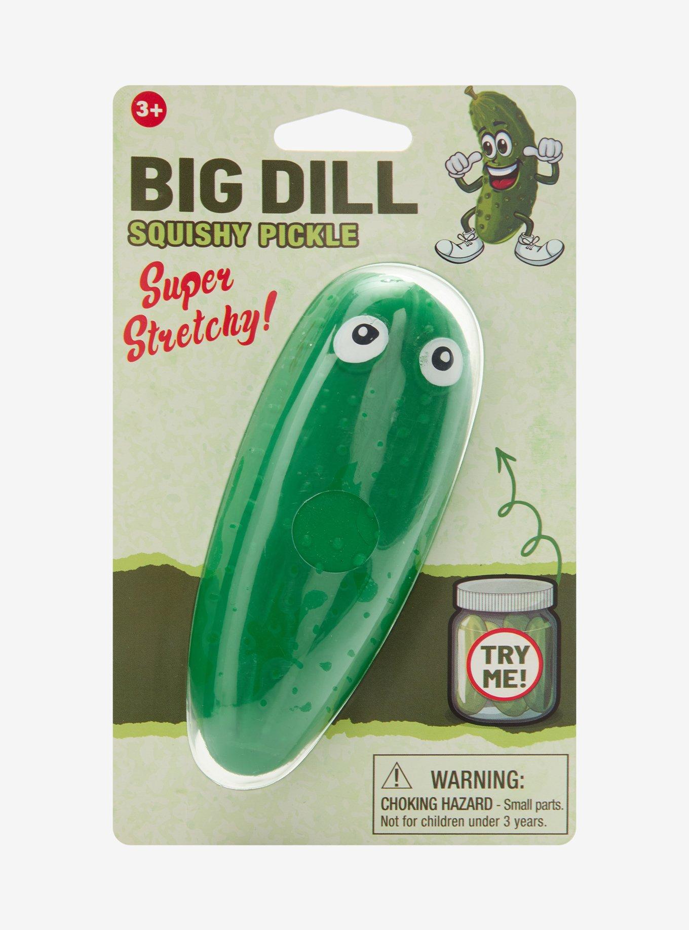 Dill Pickle Squishy Toy, , hi-res