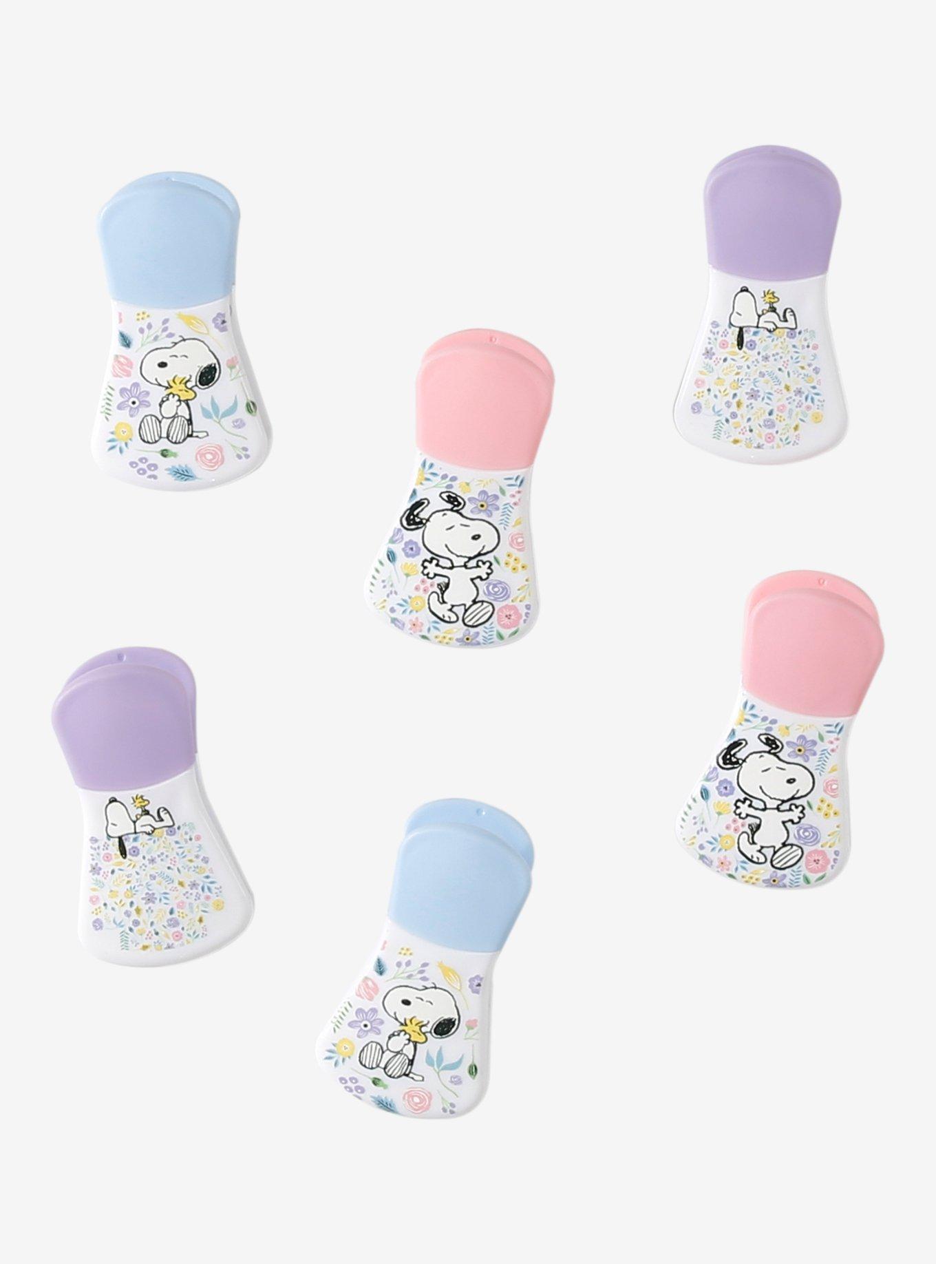 Peanuts Snoopy Spring Floral Magnetic Bag Clip Set, , hi-res