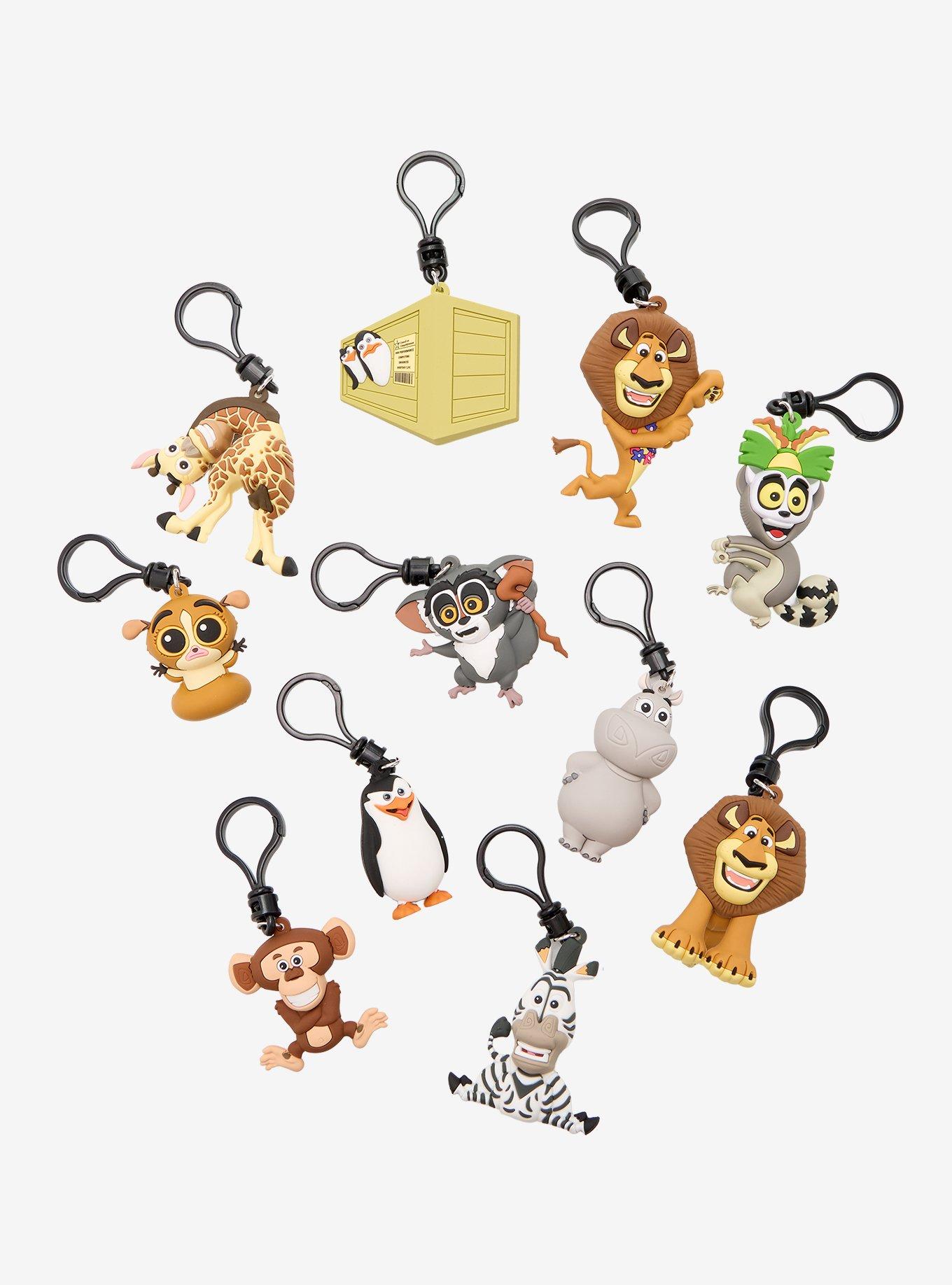 DreamWorks Madagascar Series 1 Blind Bag Figural Bag Clip, , hi-res