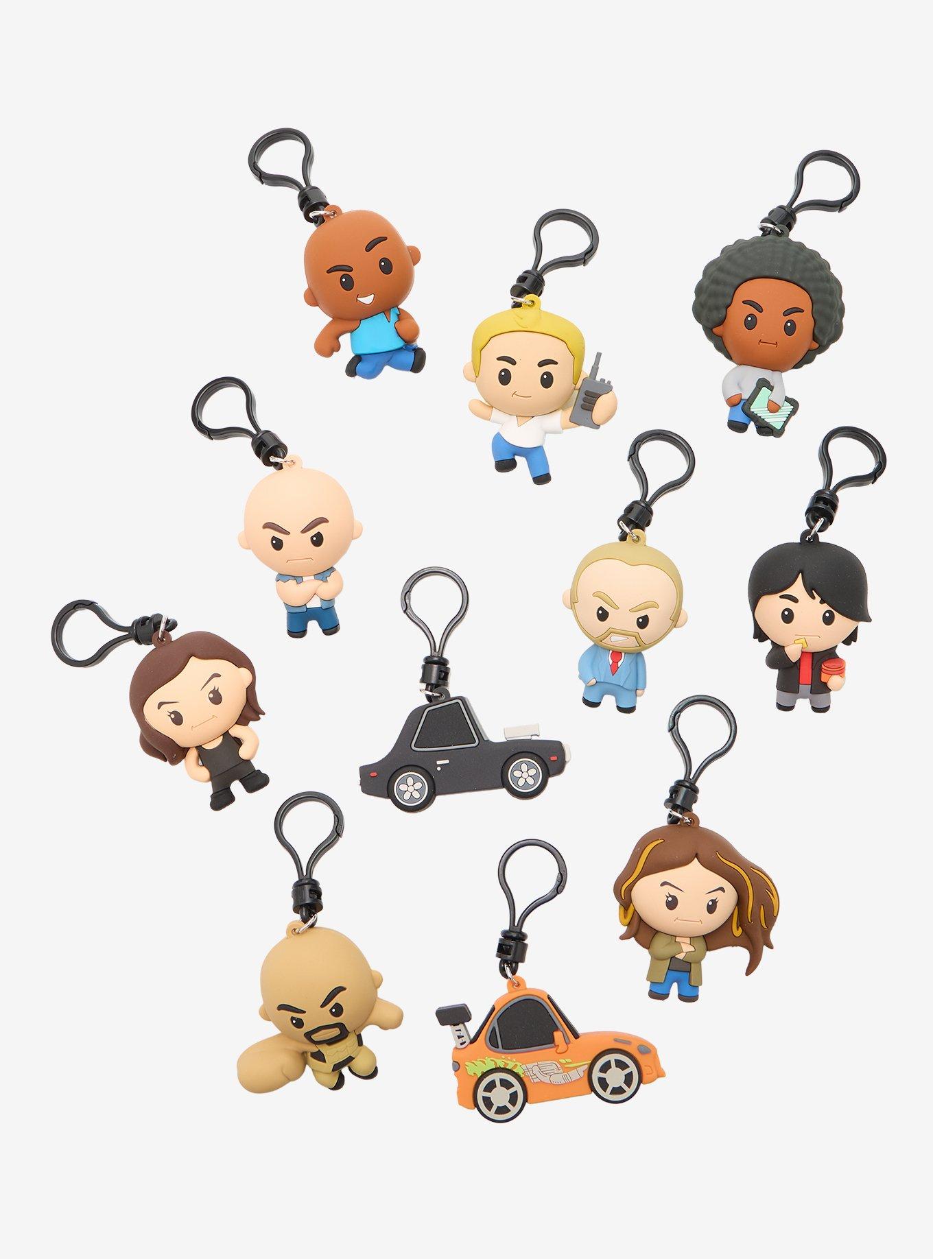 Fast & Furious Series 1 Character Blind Bag Figural Bag Clip, , hi-res