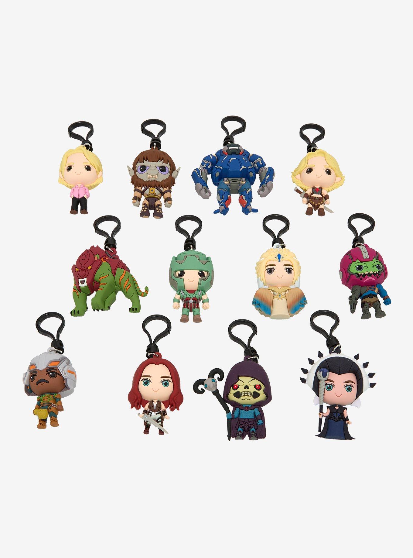 Masters of the Universe Character Blind Bag Figural Bag Clip