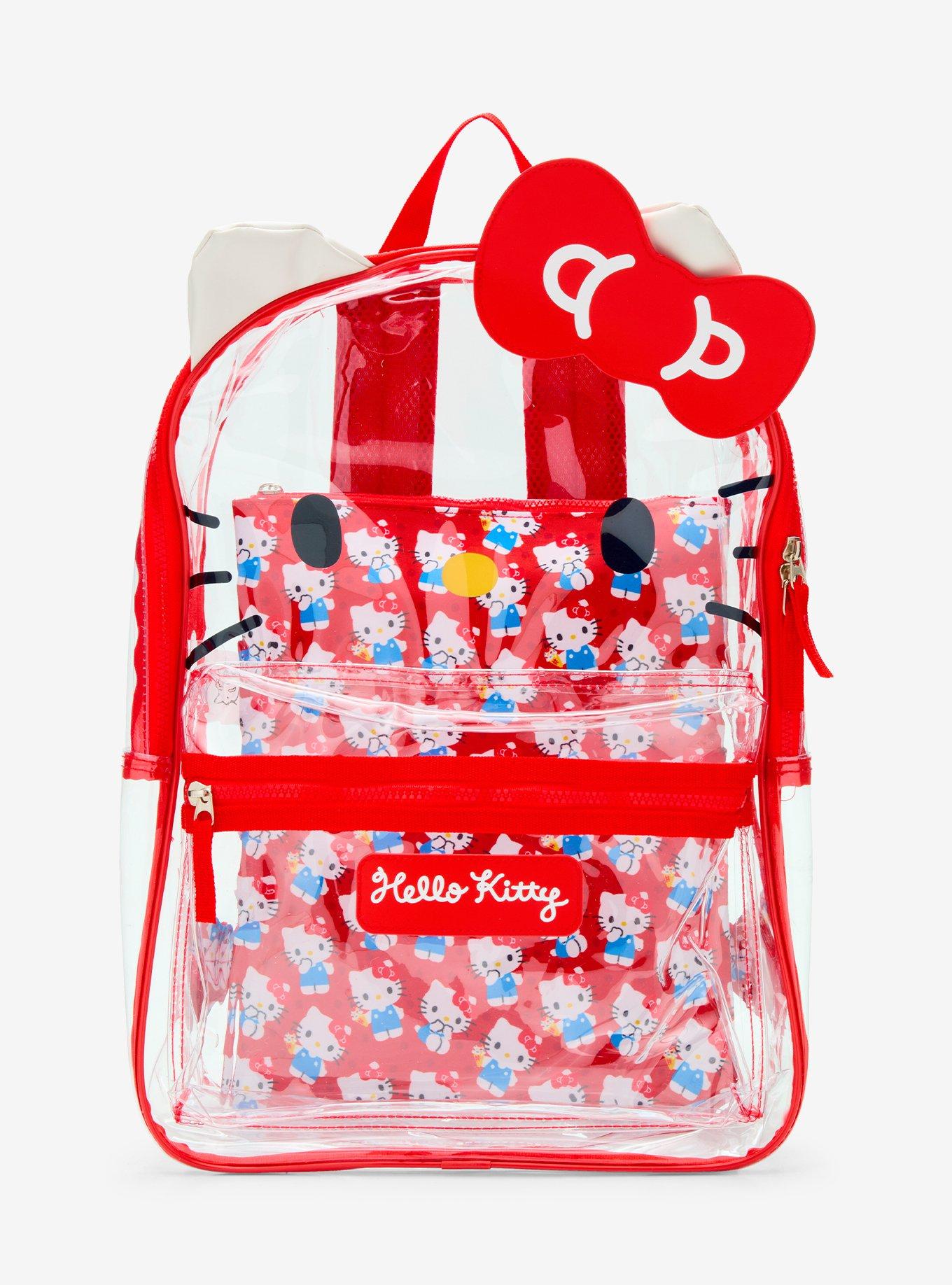 Hello Kitty Figural Clear Backpack | Hot Topic
