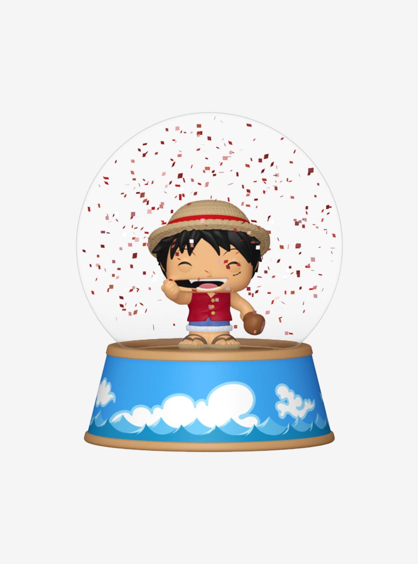 Funko One Piece Pop! Animation Luffy Mini Glitter Globe, , hi-res