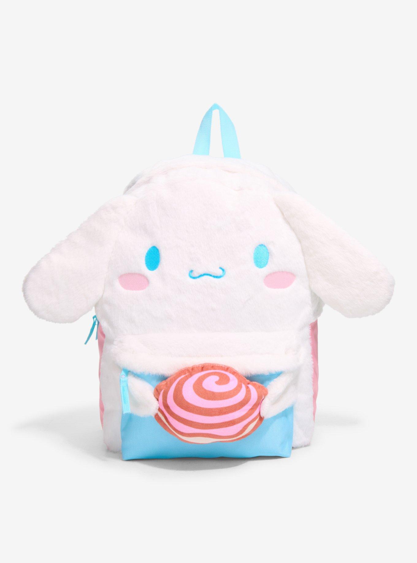 Cinnamoroll Figural Fuzzy Backpack, , hi-res