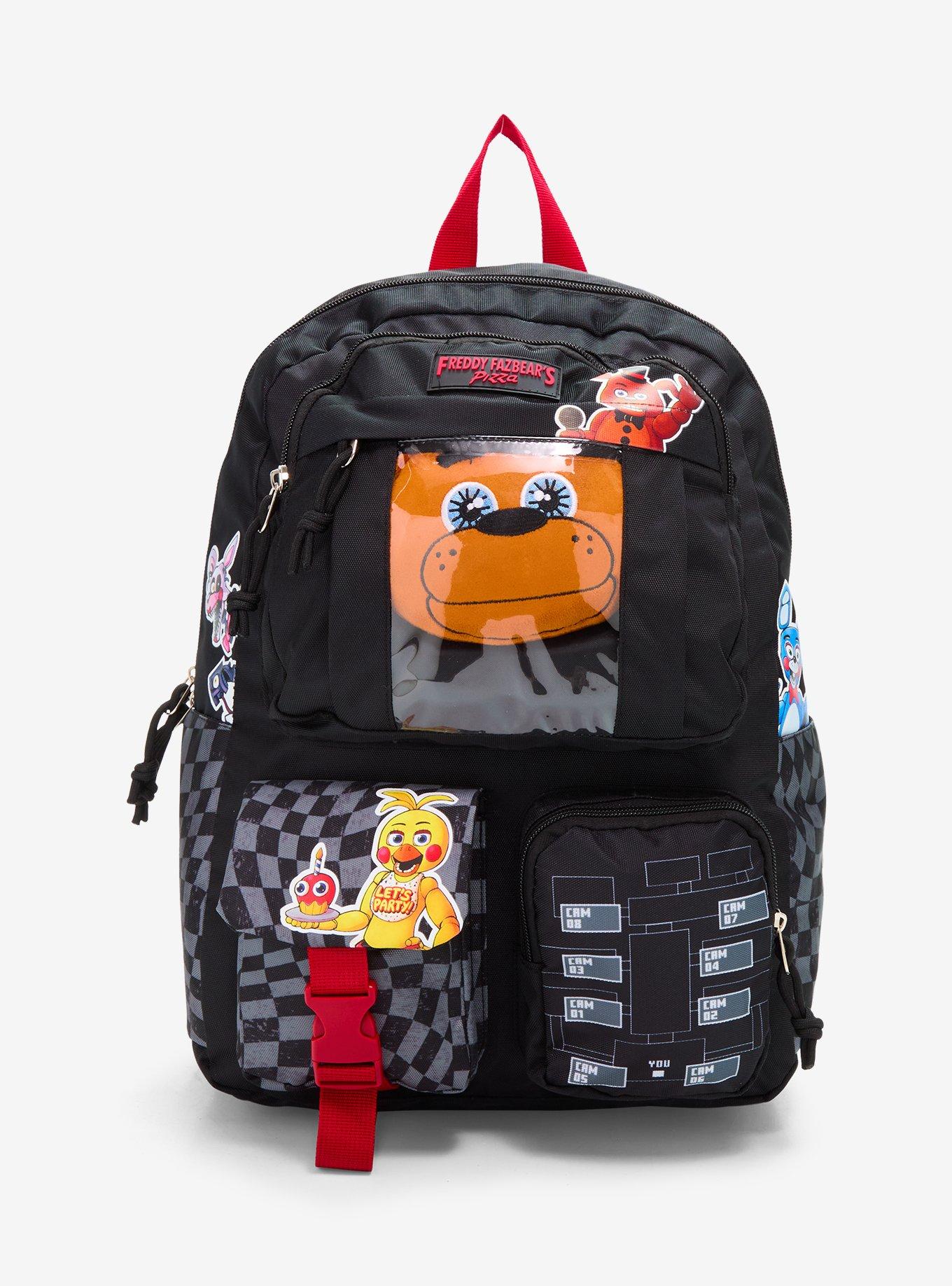 Five Nights At Freddy's Multi Pocket Plush Backpack, , hi-res