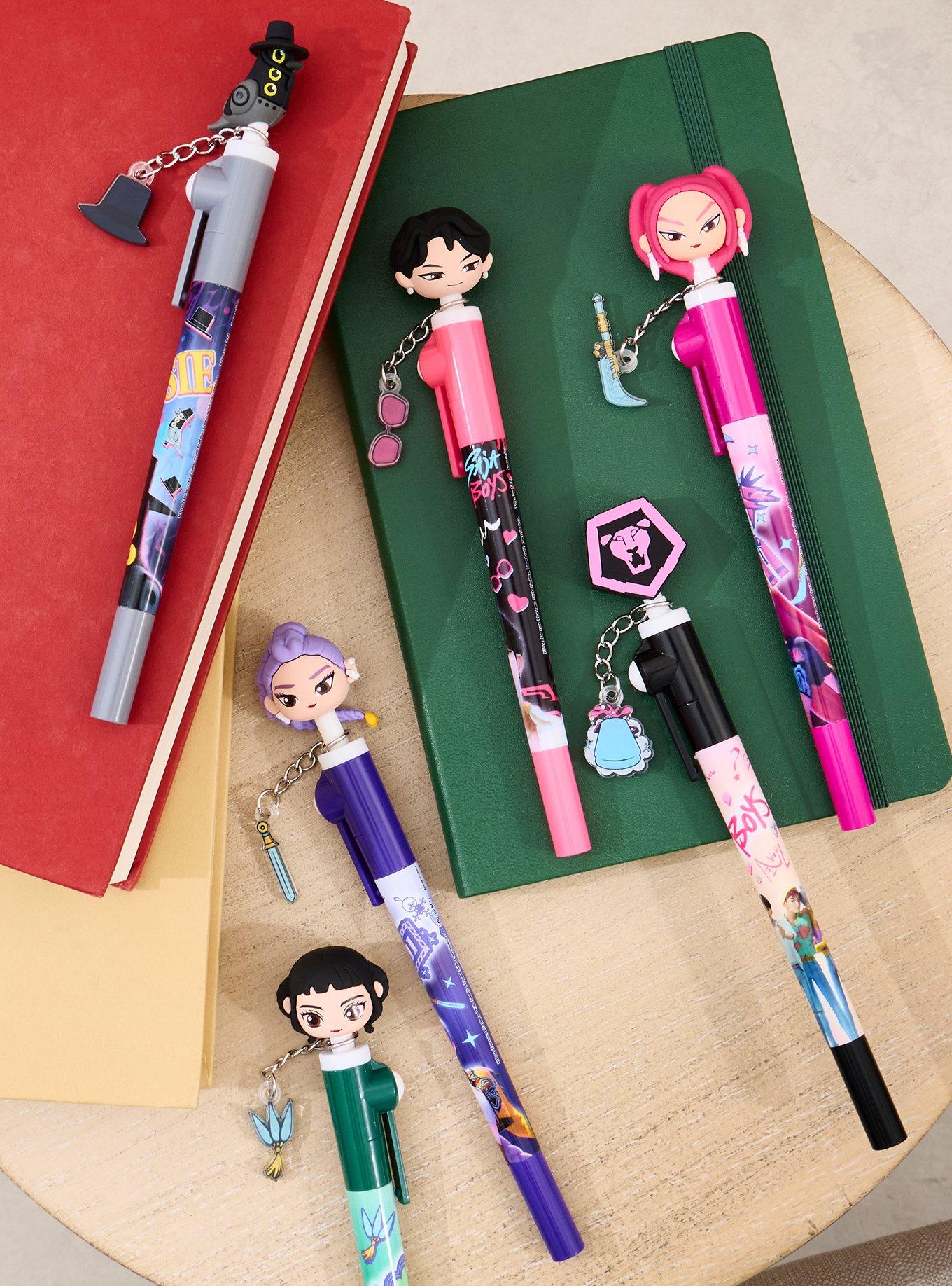 KPop Demon Hunters Character Spinner Charms Blind Box Pen, , hi-res