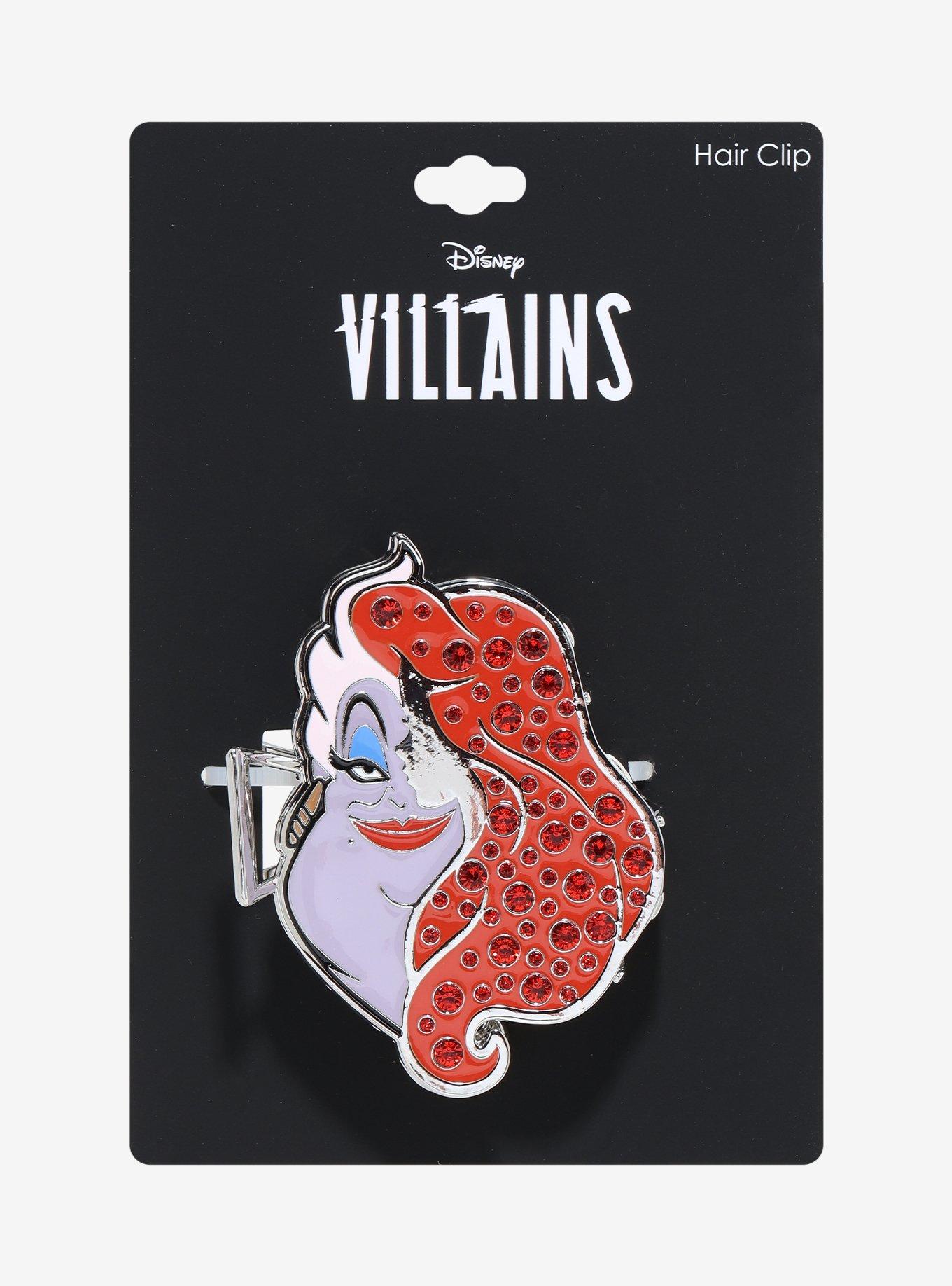 Disney Villains Ursula & Ariel Split Claw Hair Clip, , hi-res